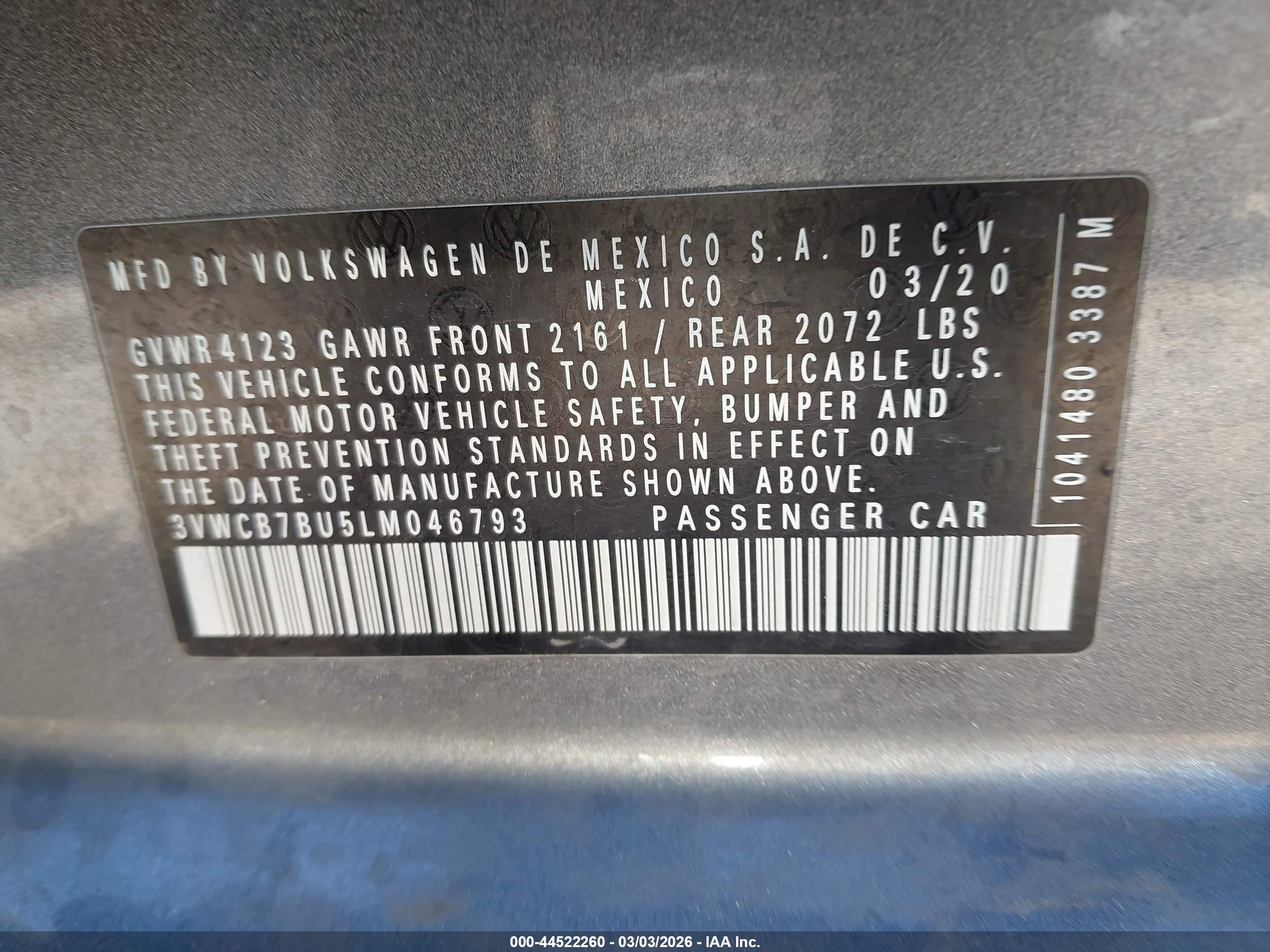 VOLKSWAGEN JETTA image 9