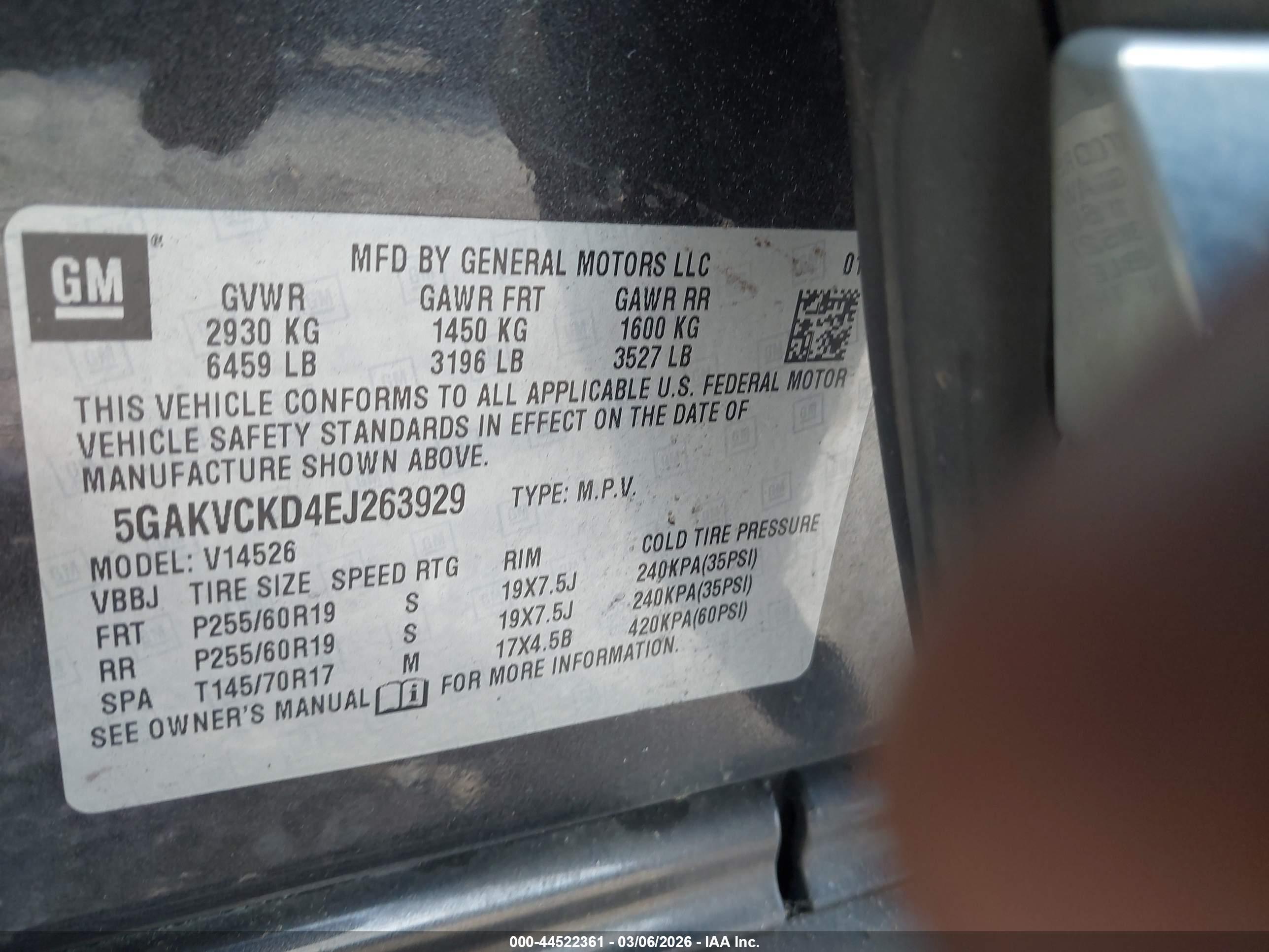 BUICK ENCLAVE image 9