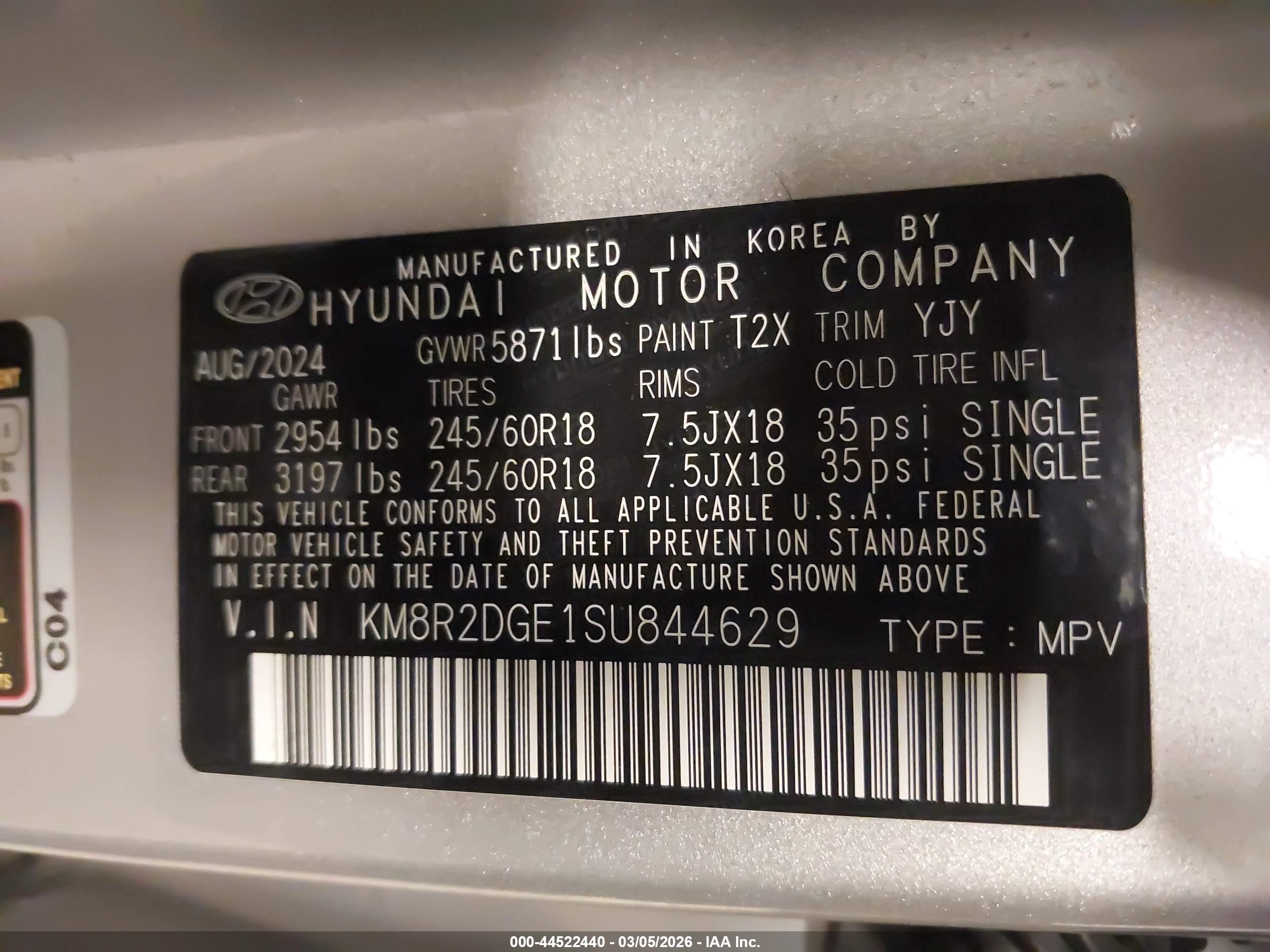 HYUNDAI PALISADE image 9