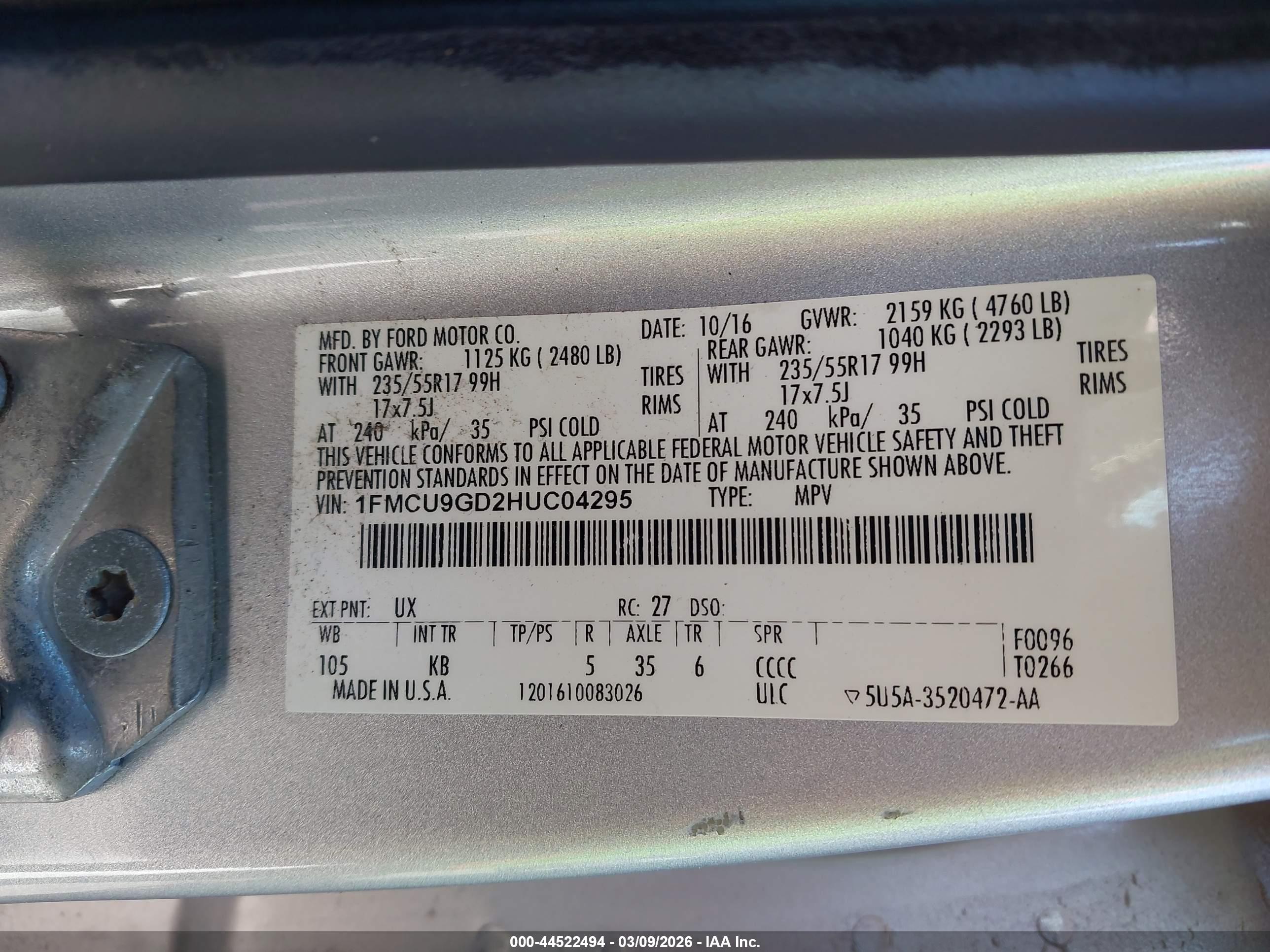FORD ESCAPE image 9