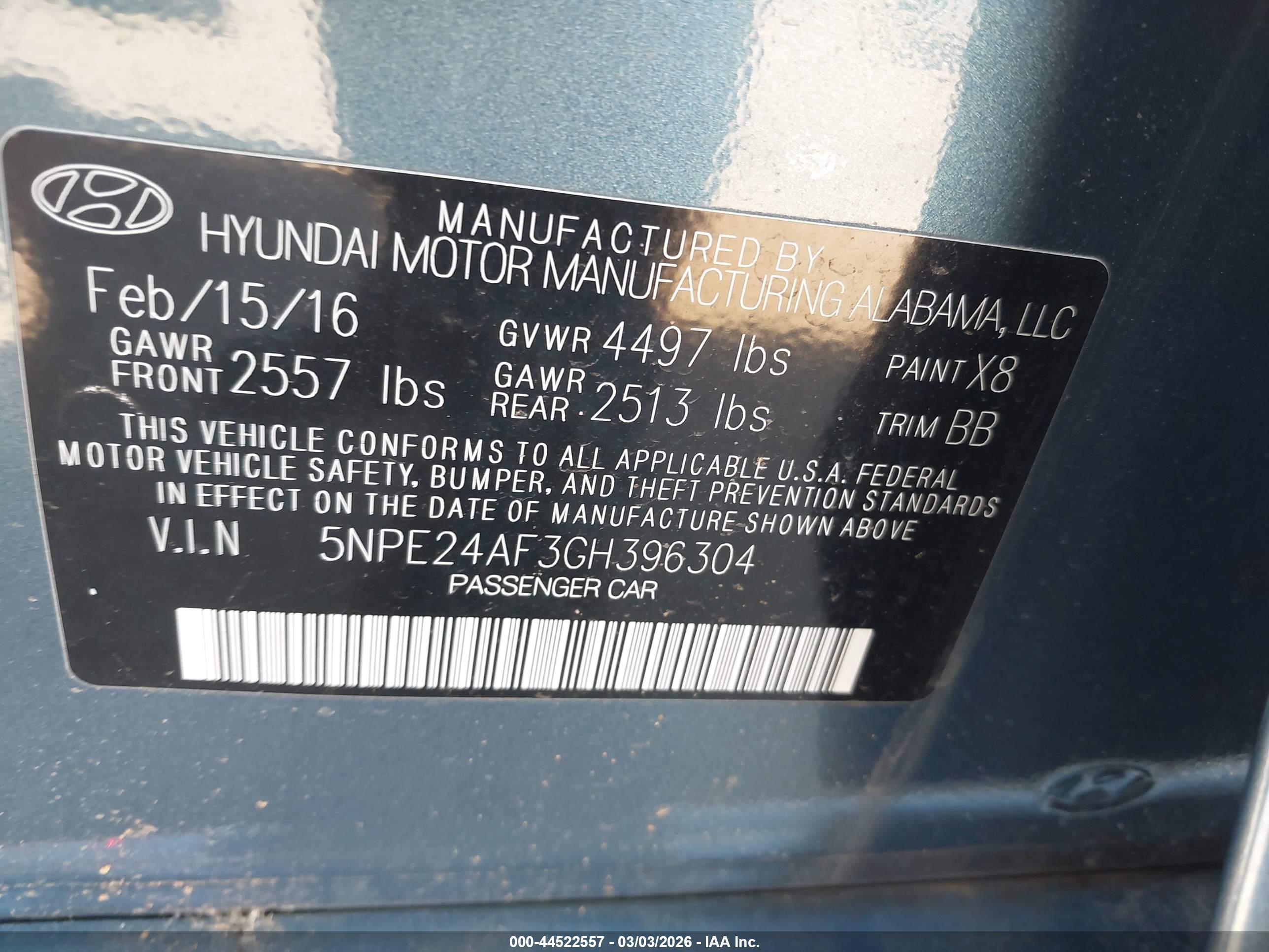HYUNDAI SONATA image 9