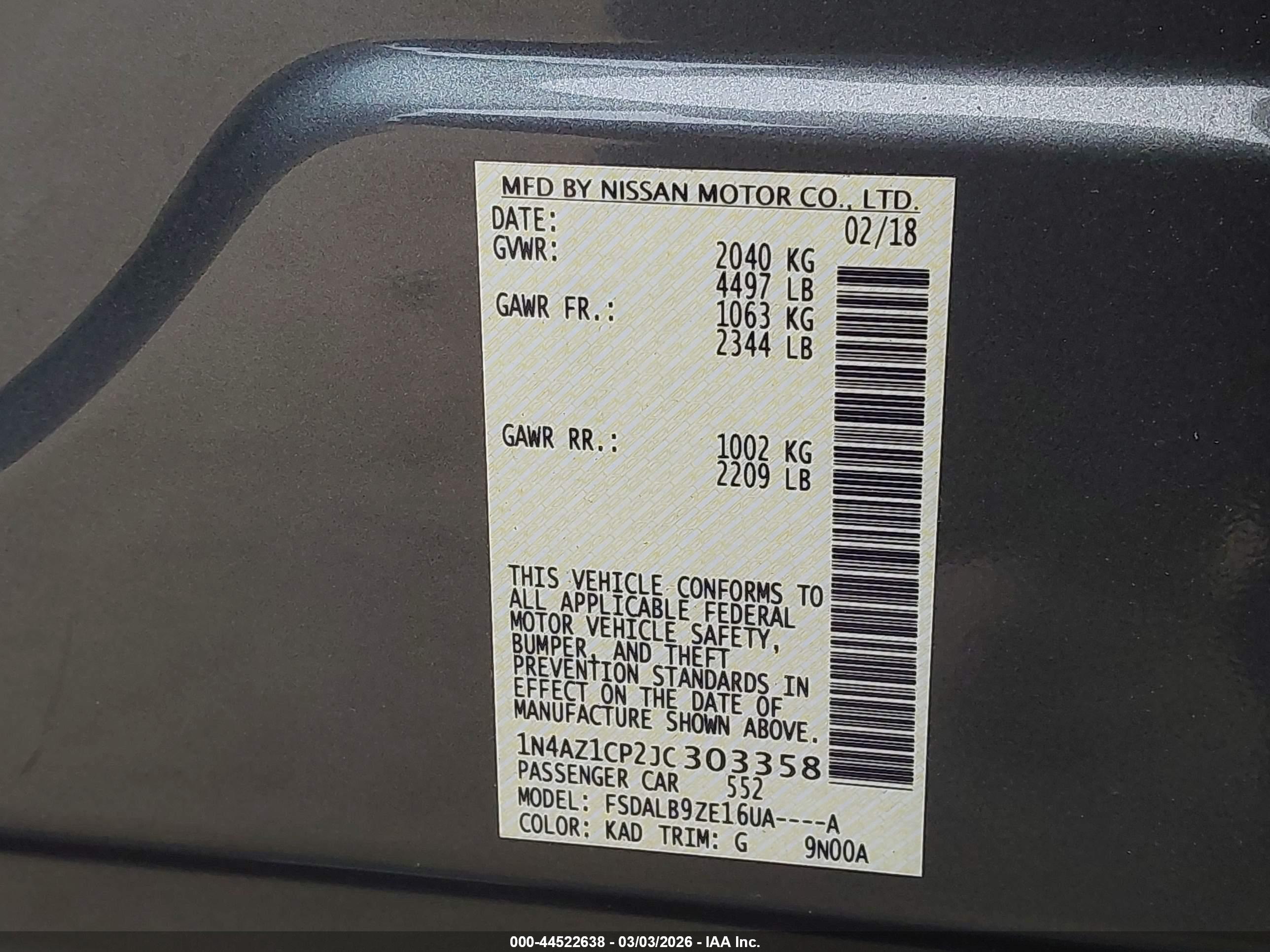 NISSAN LEAF image 9