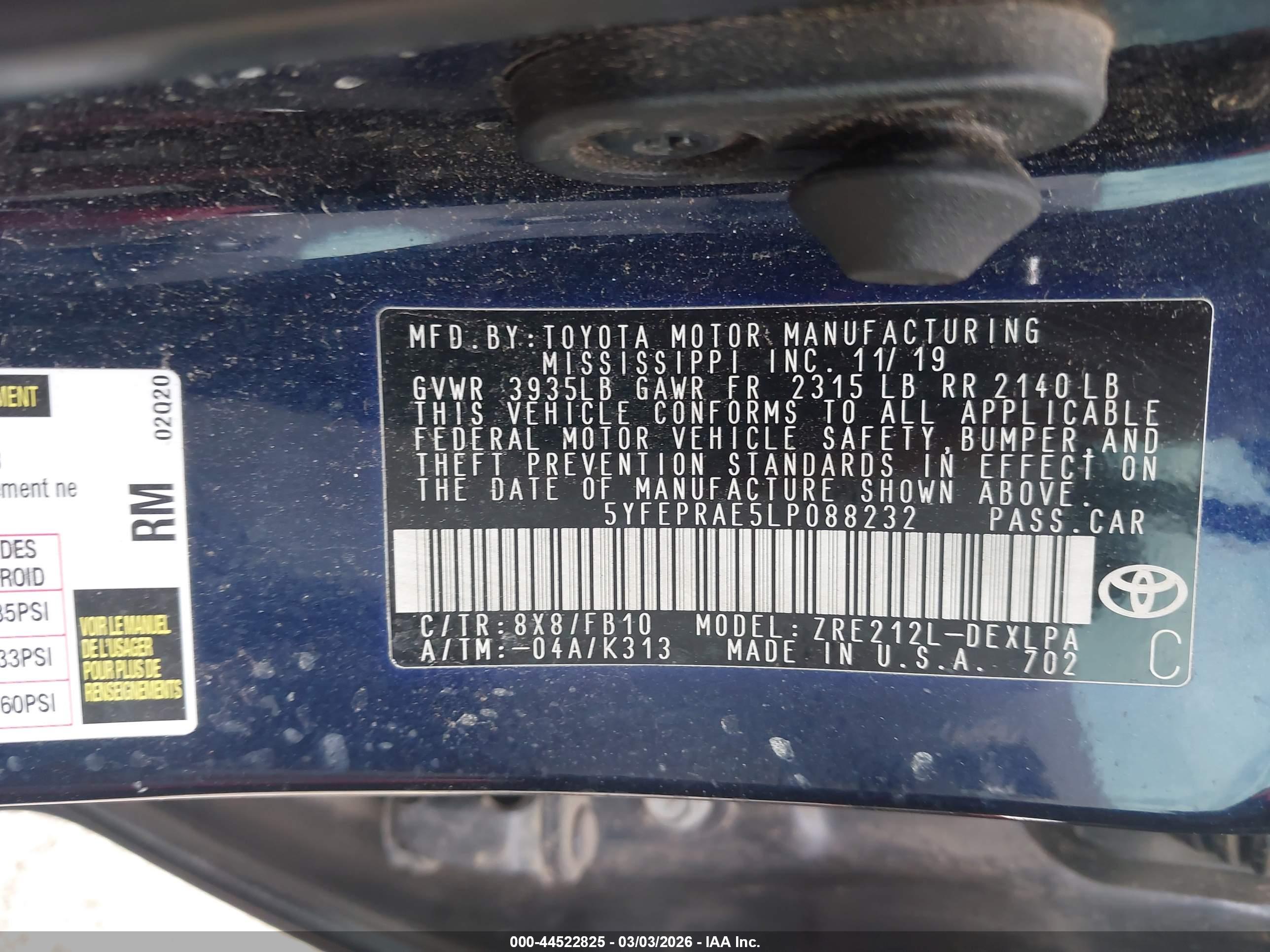 TOYOTA COROLLA image 9