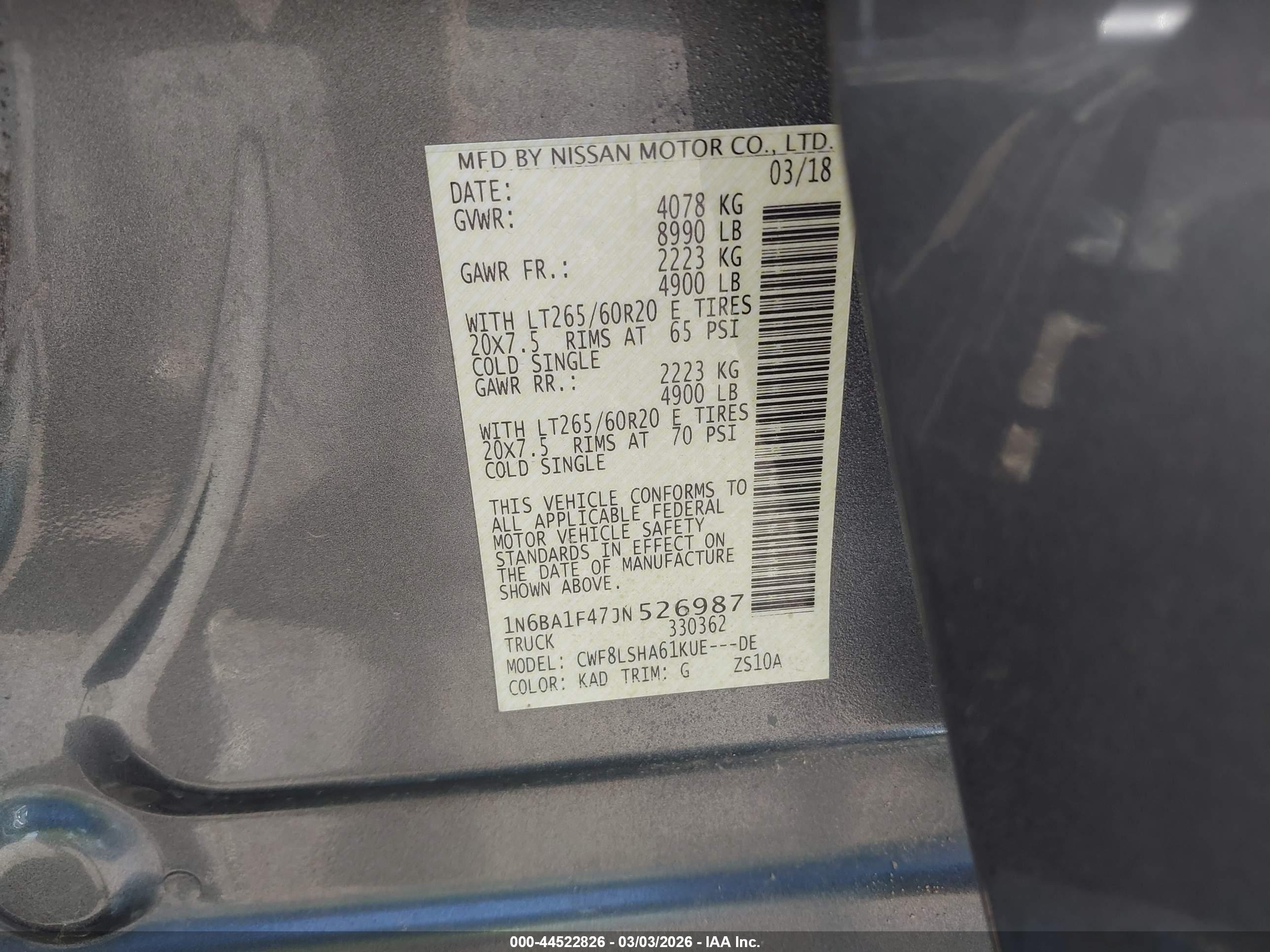 NISSAN TITAN image 9