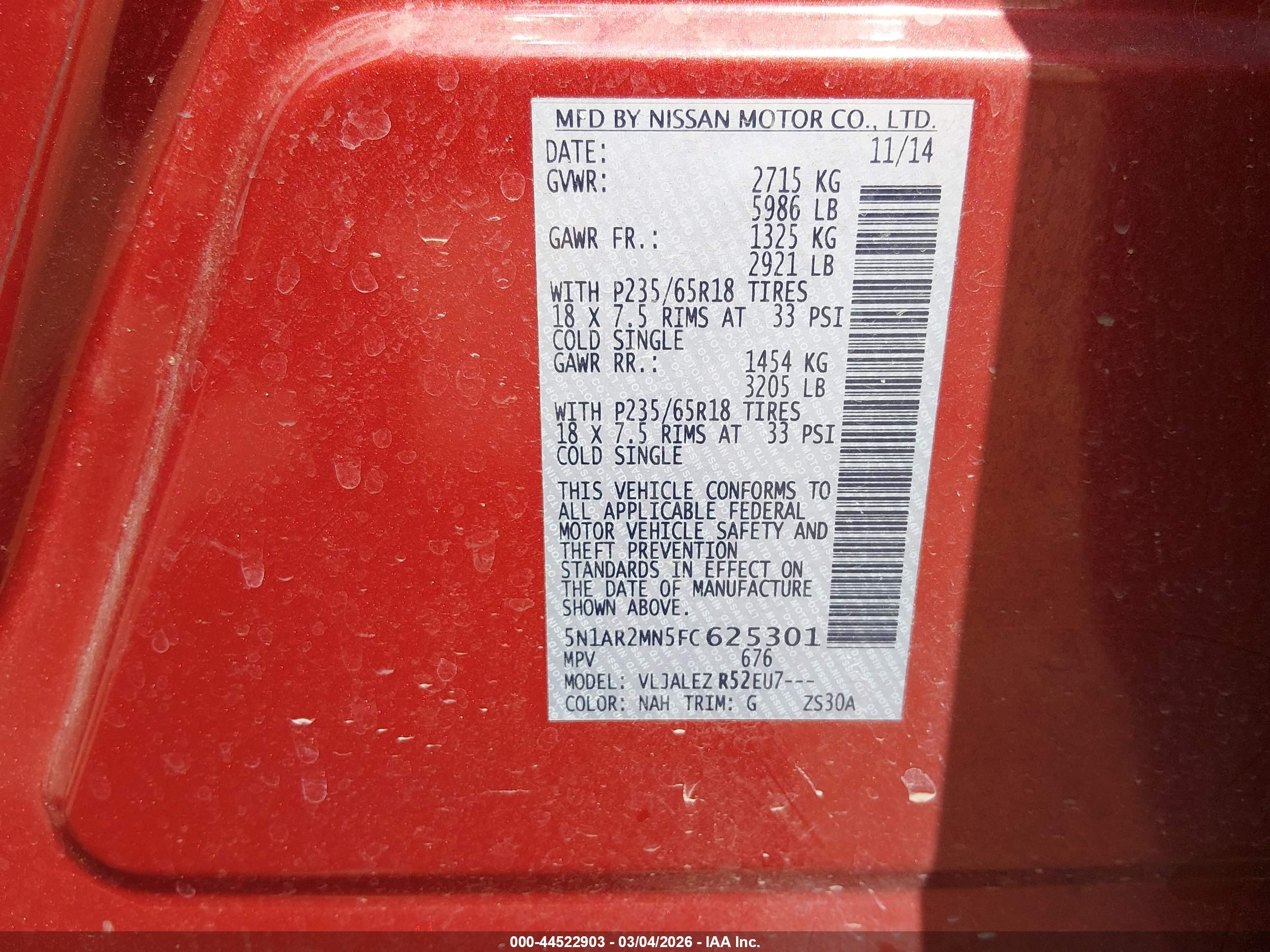 NISSAN PATHFINDER image 9