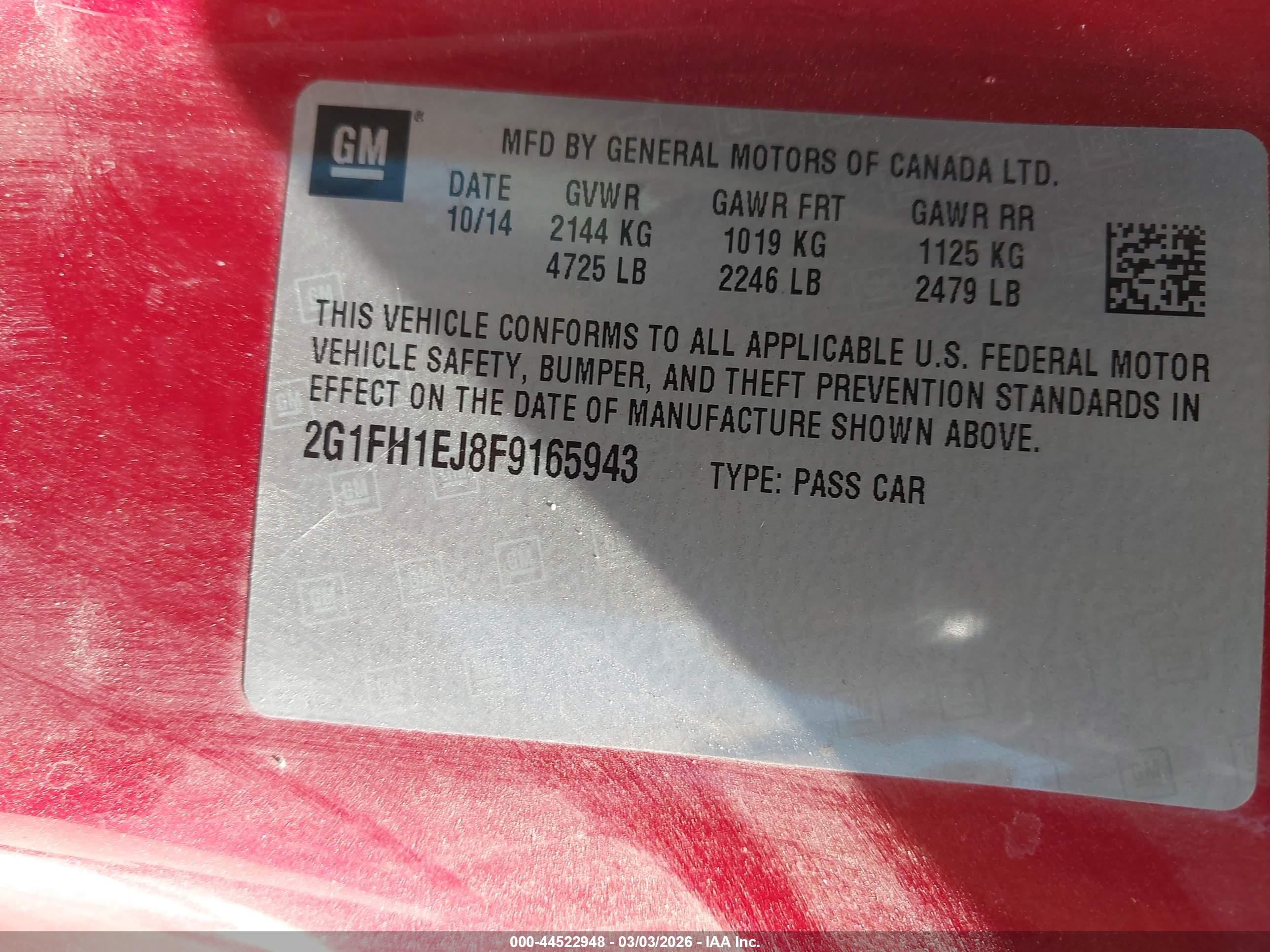 CHEVROLET CAMARO image 9