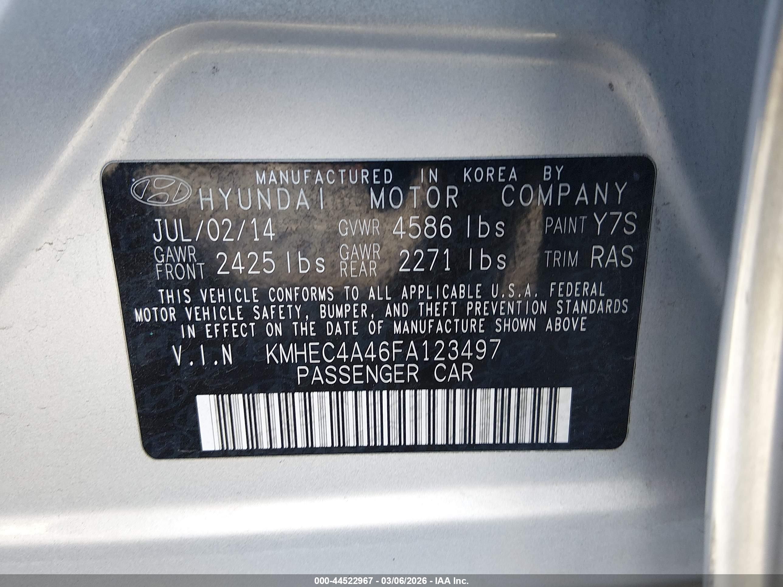 HYUNDAI SONATA image 9