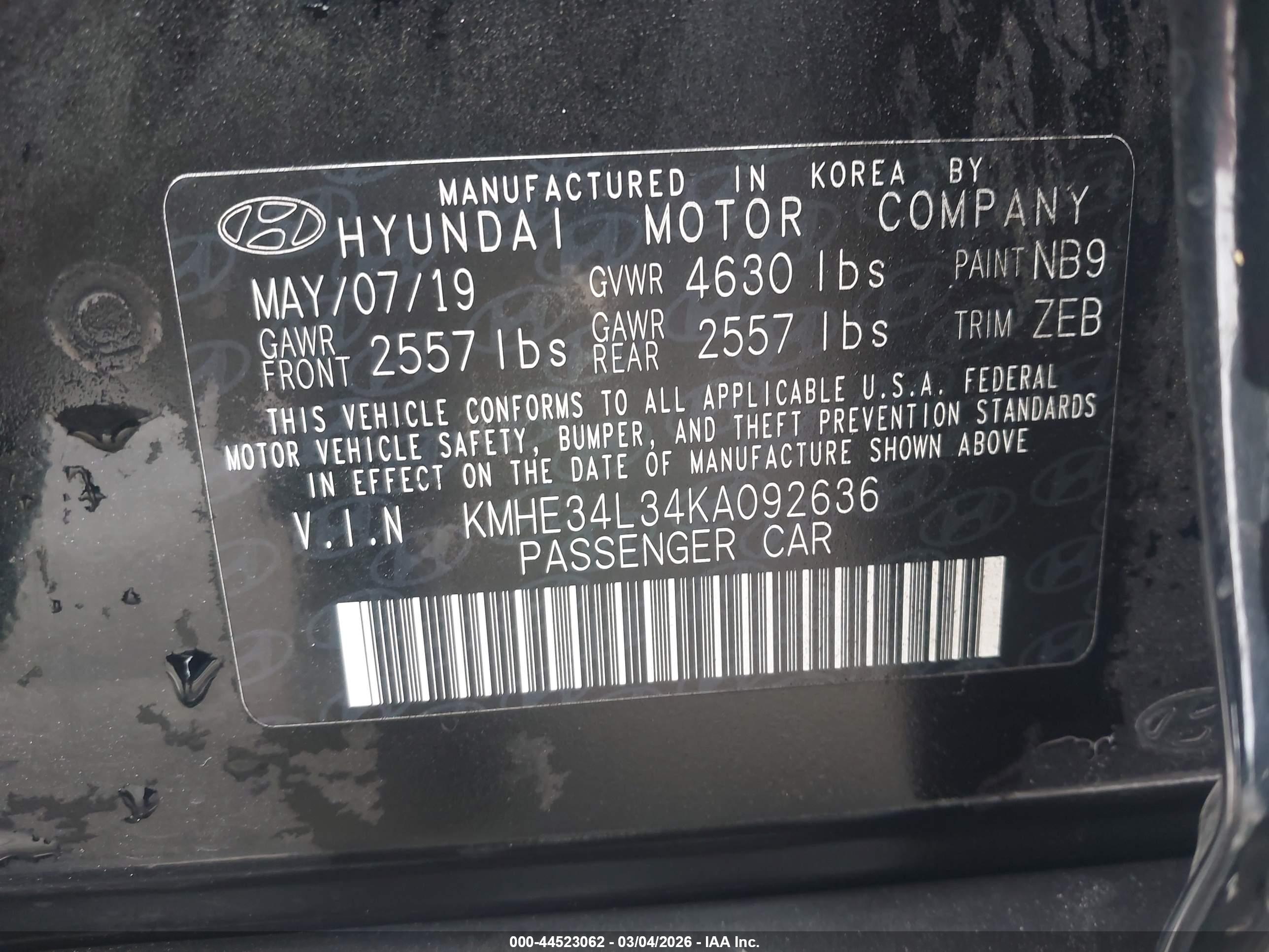 HYUNDAI SONATA image 9