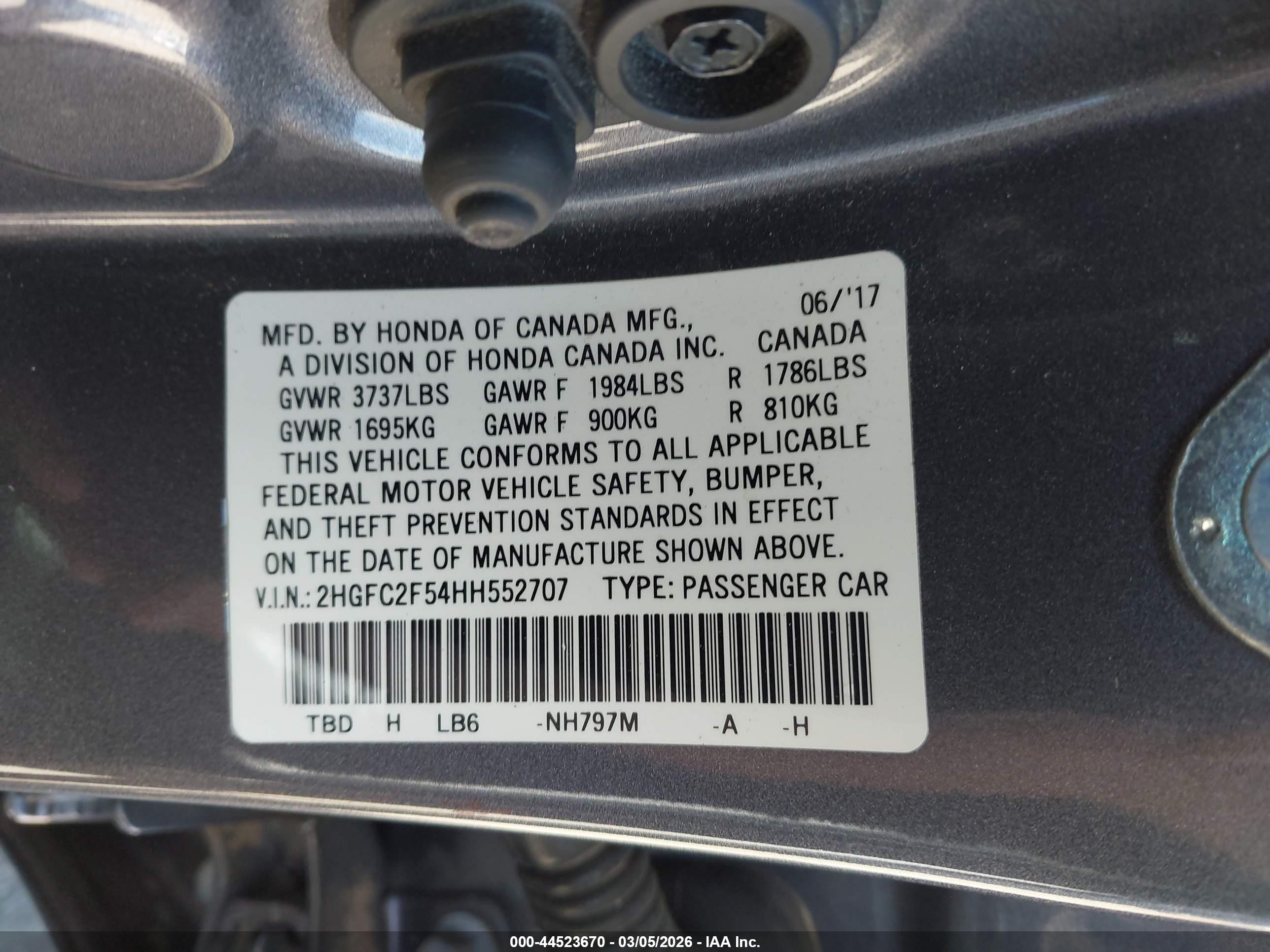 HONDA CIVIC image 9