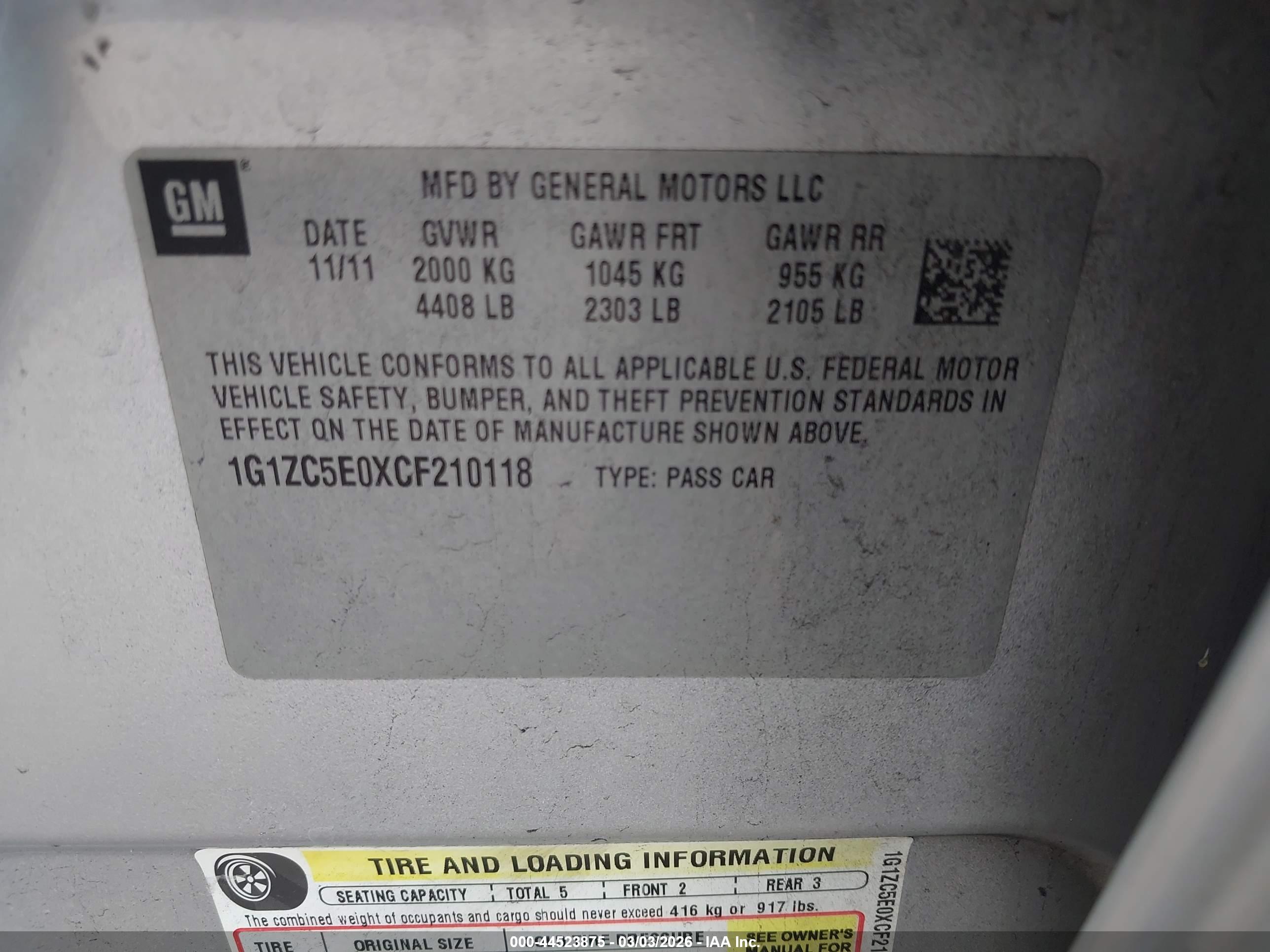 CHEVROLET MALIBU image 9