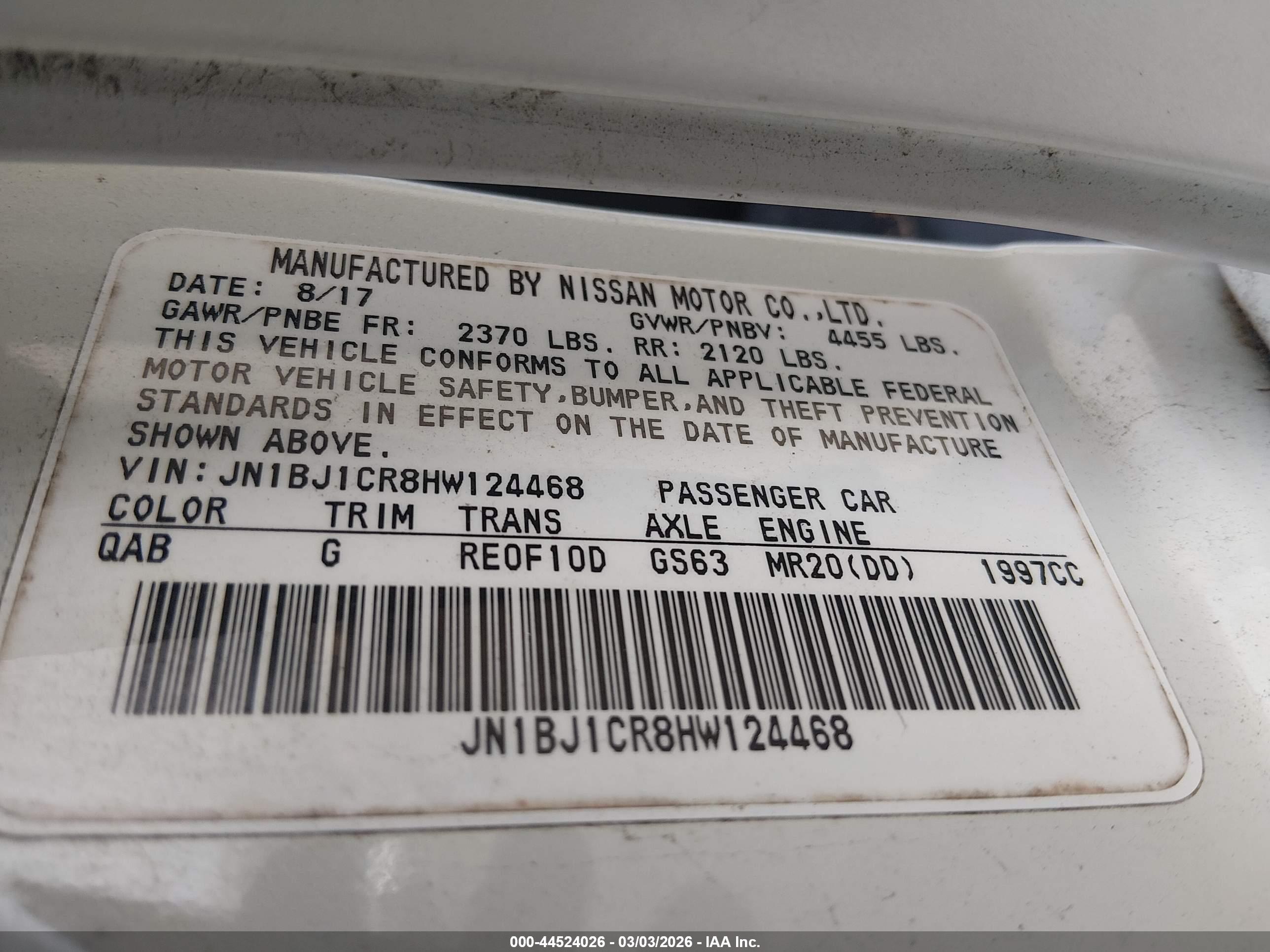 NISSAN ROGUE image 9