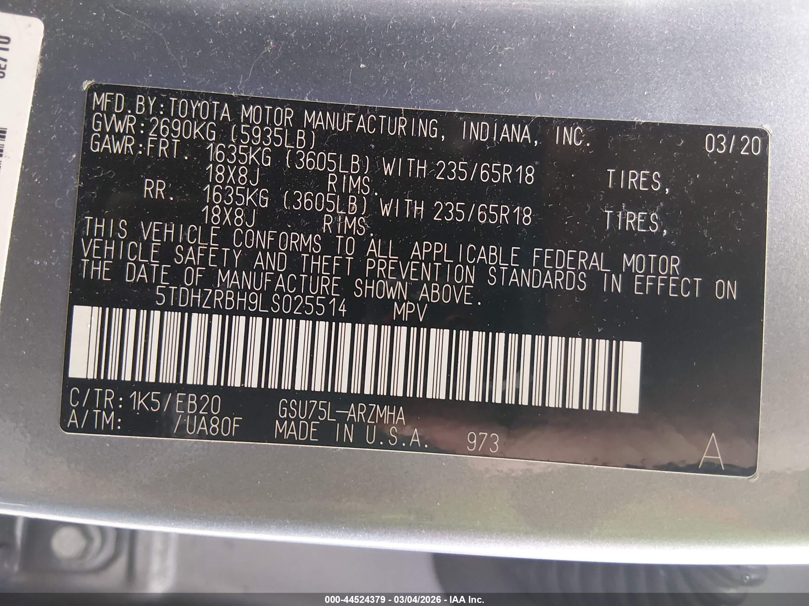 TOYOTA HIGHLANDER image 9