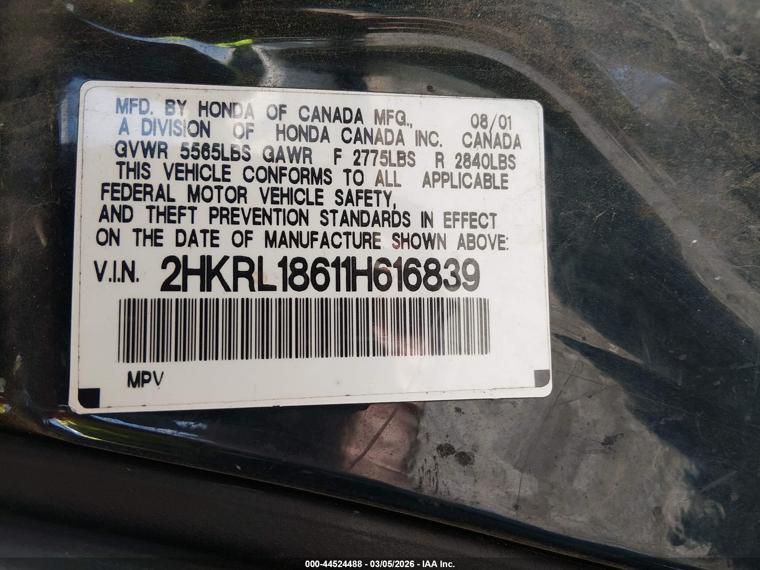 HONDA ODYSSEY image 9