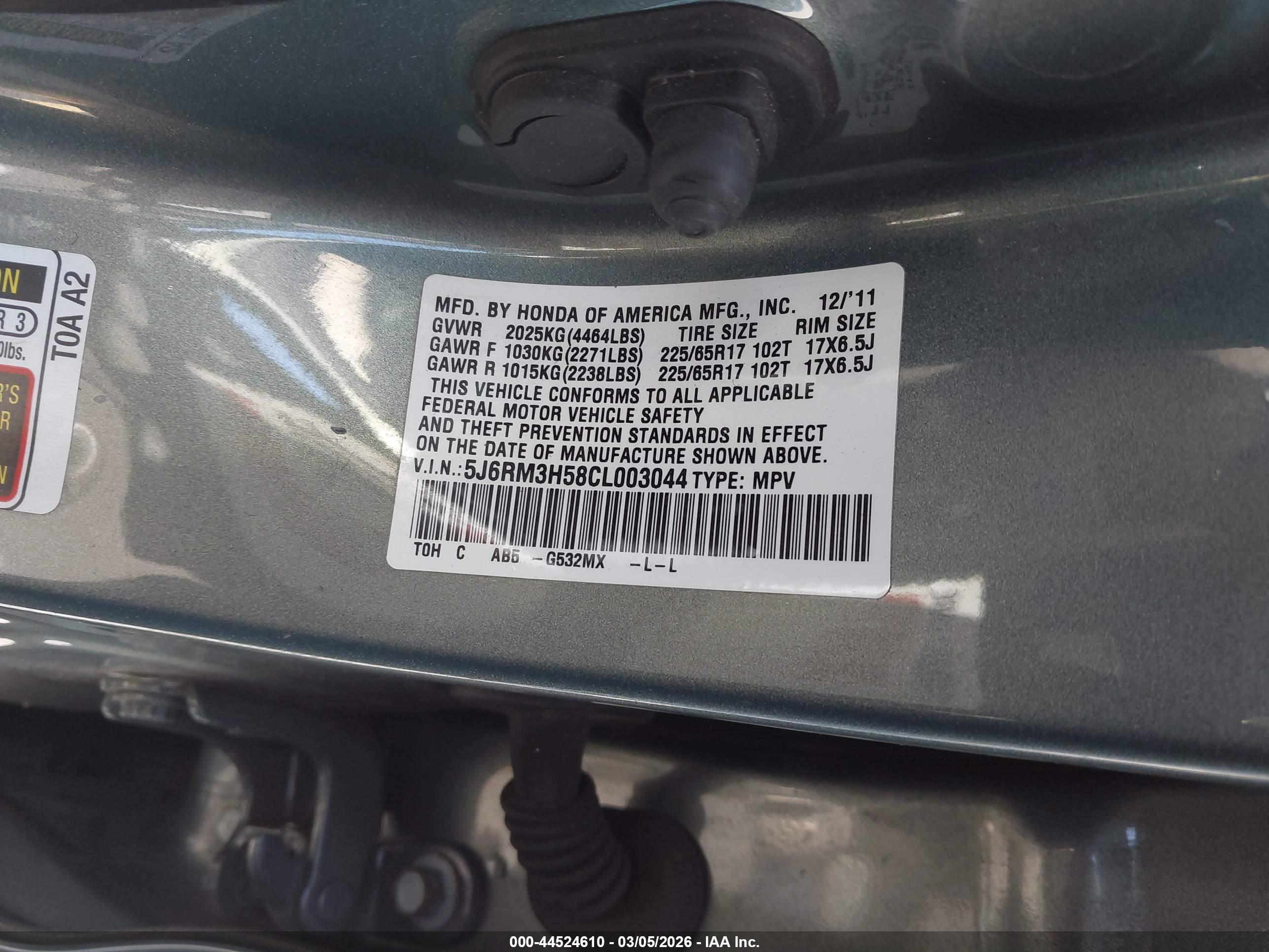 HONDA CR-V image 9