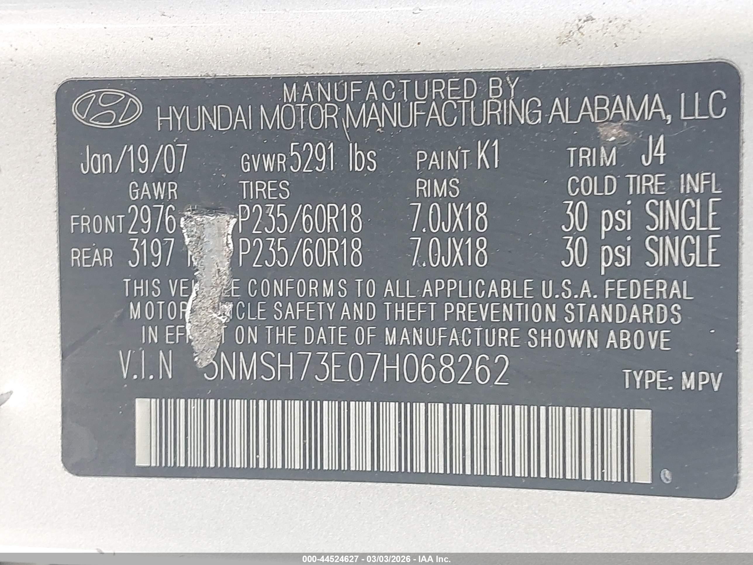 HYUNDAI SANTA image 9