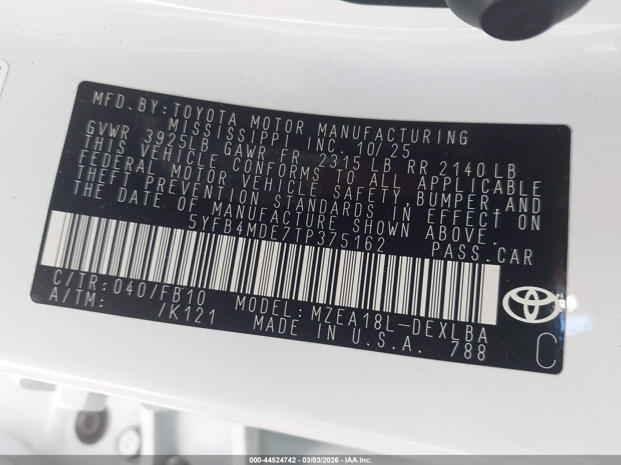 TOYOTA COROLLA image 9