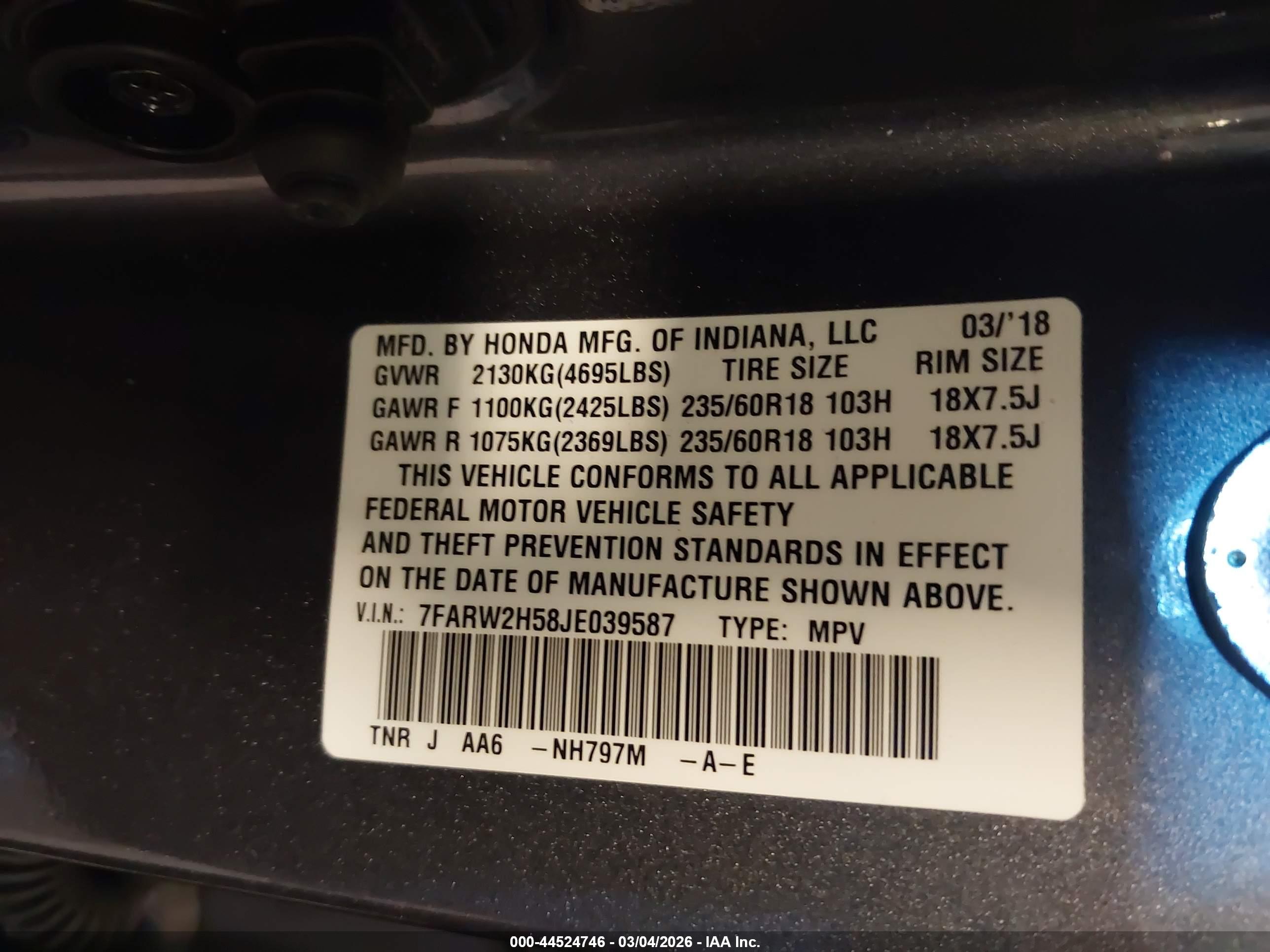 HONDA CR-V image 9