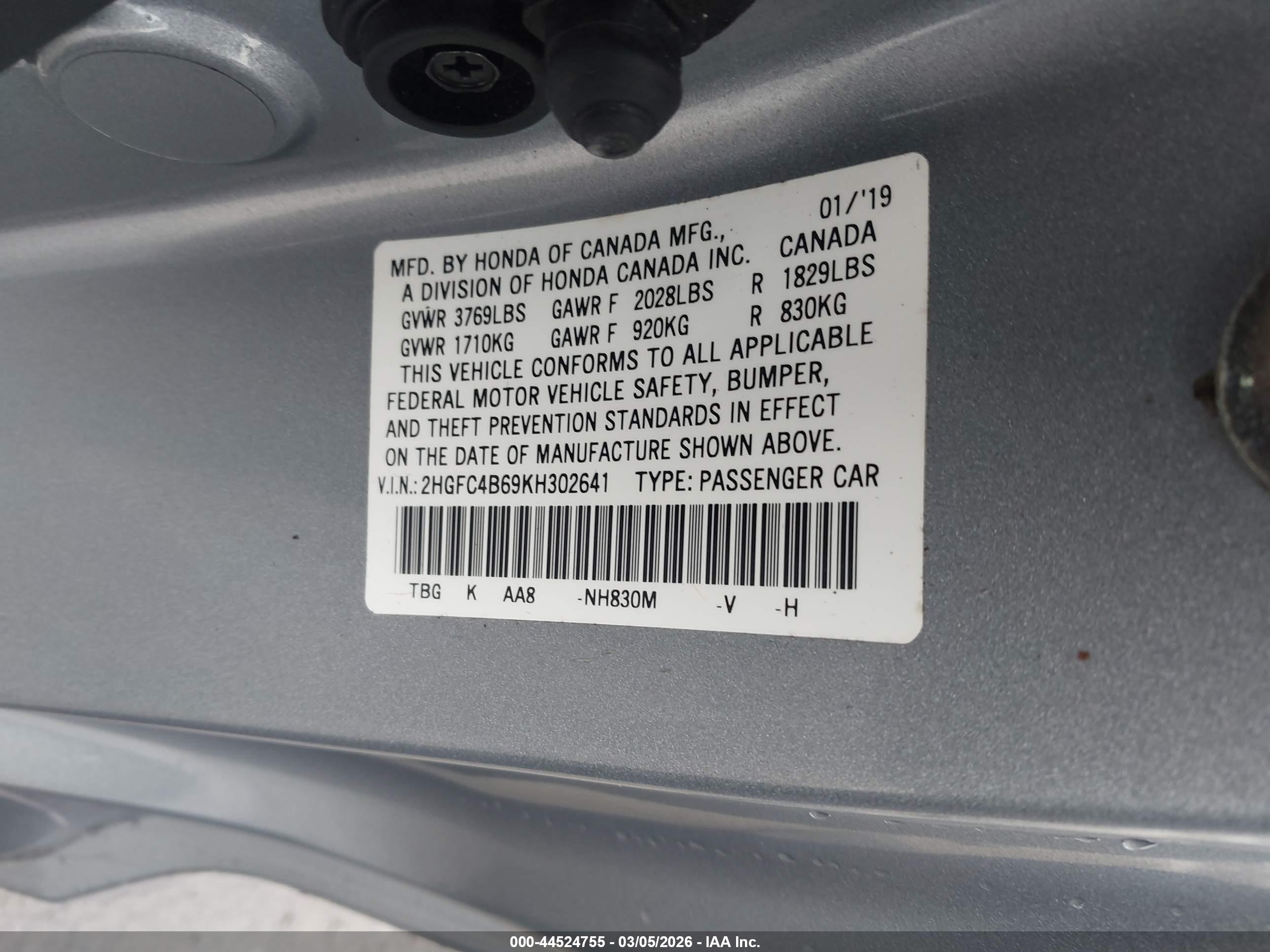 HONDA CIVIC image 9
