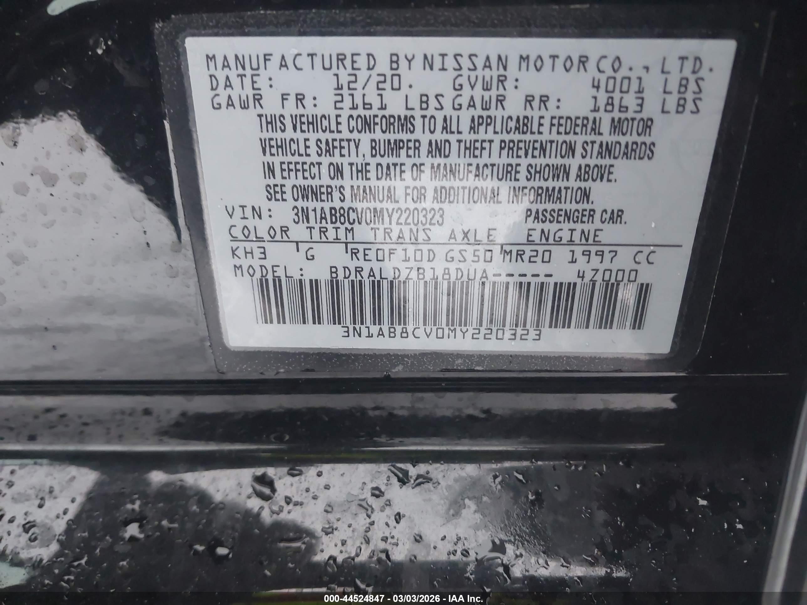 NISSAN SENTRA image 9