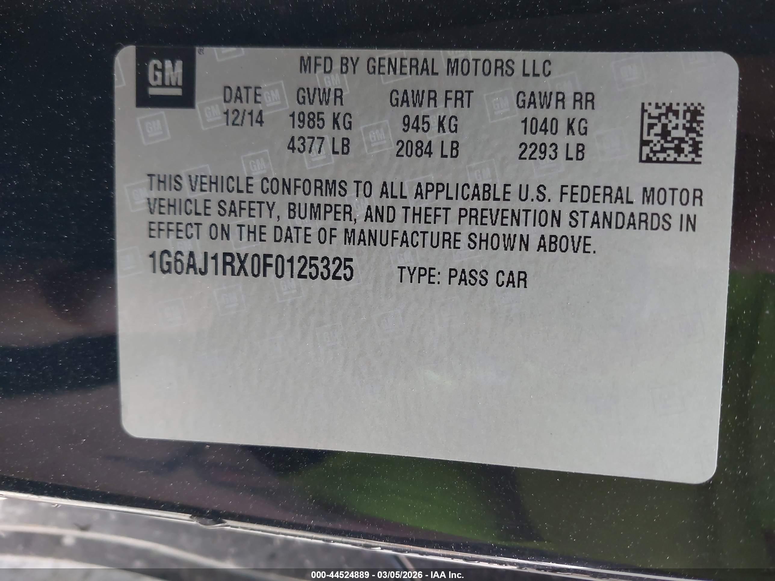 CADILLAC ATS image 9