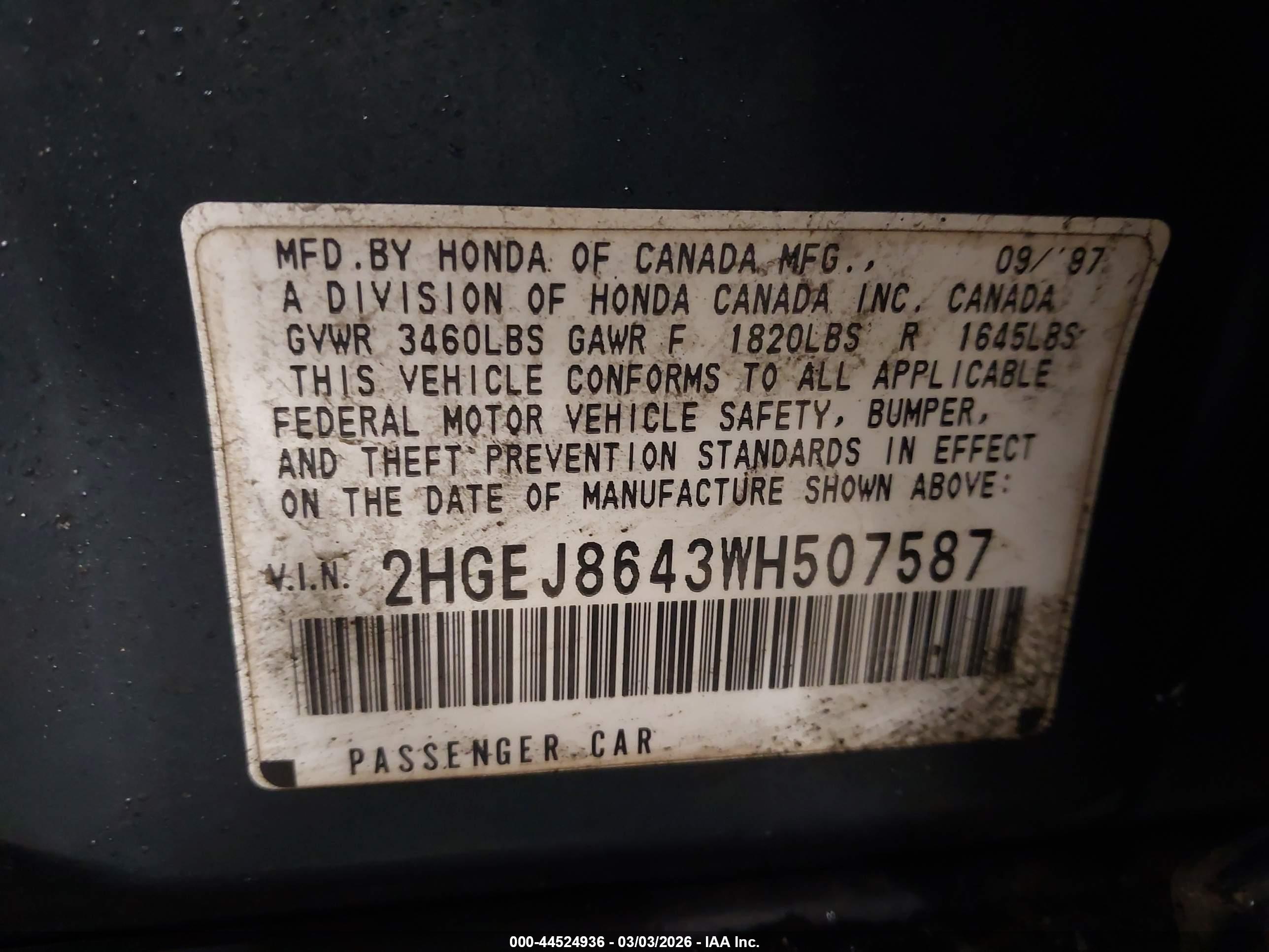 HONDA CIVIC image 9
