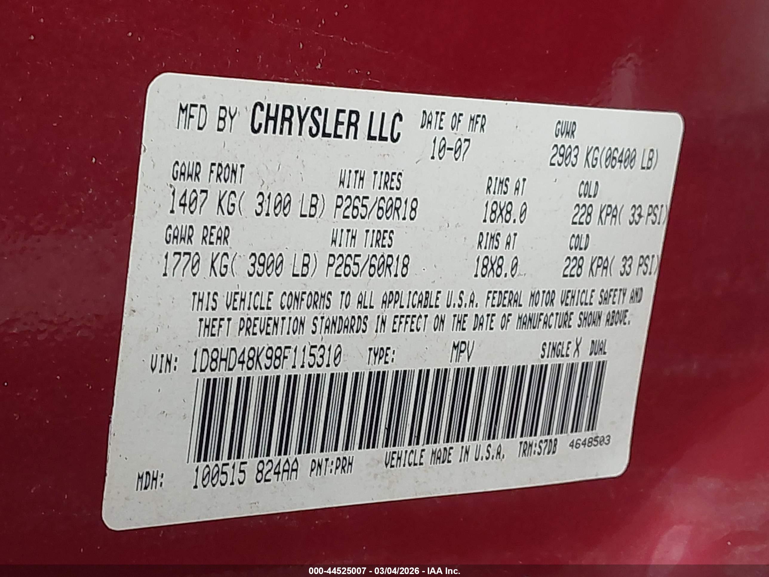 DODGE DURANGO image 9