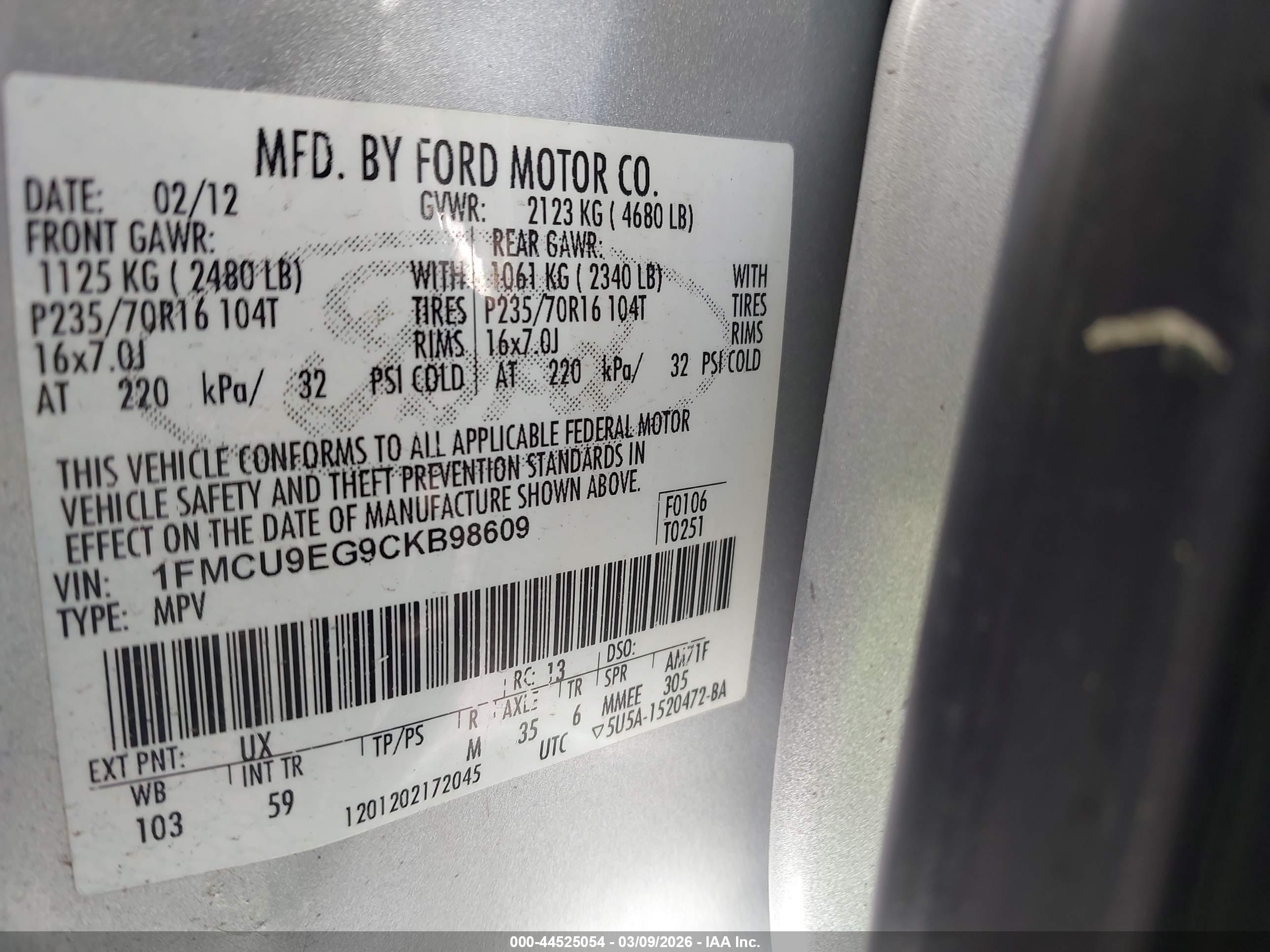 FORD ESCAPE image 9