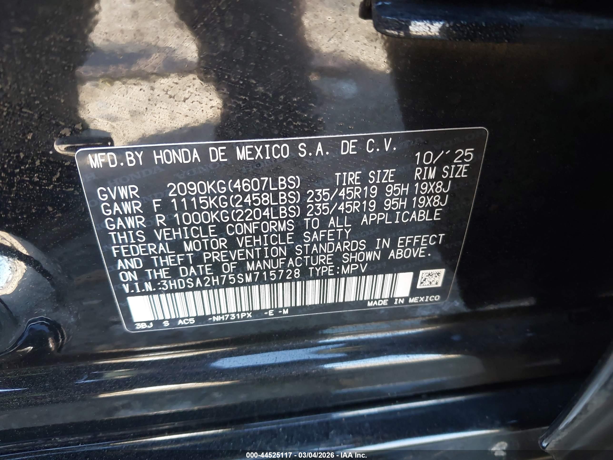 ACURA ADX image 9
