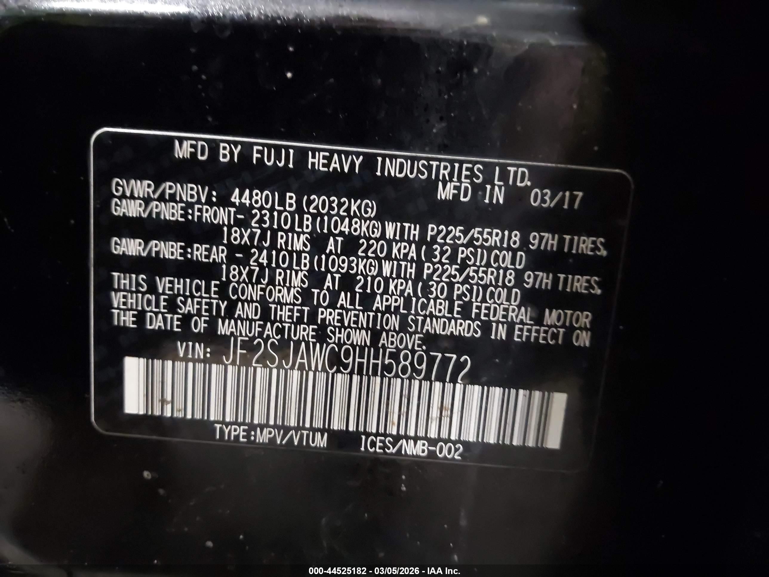 SUBARU FORESTER image 9