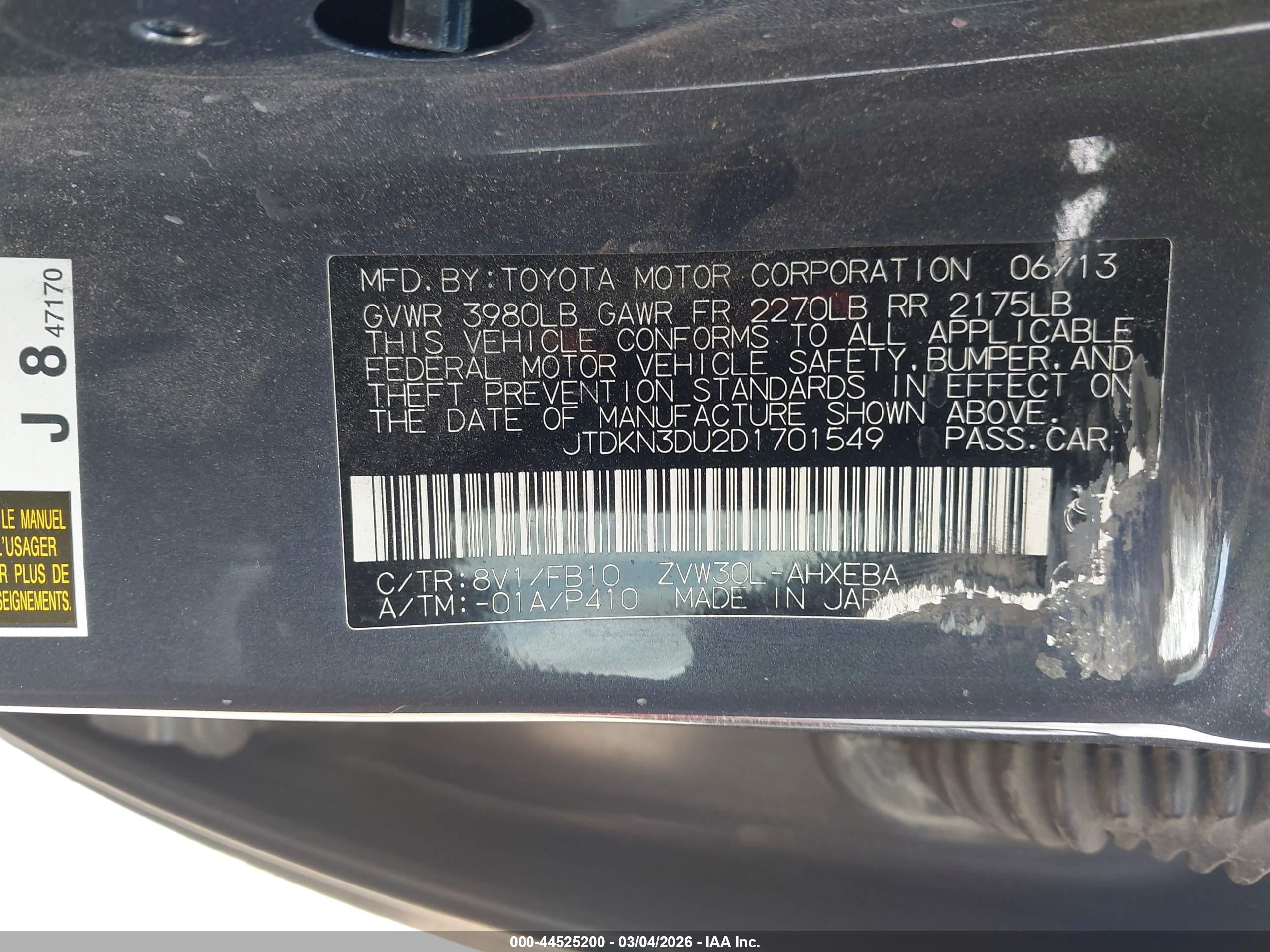 TOYOTA PRIUS image 9