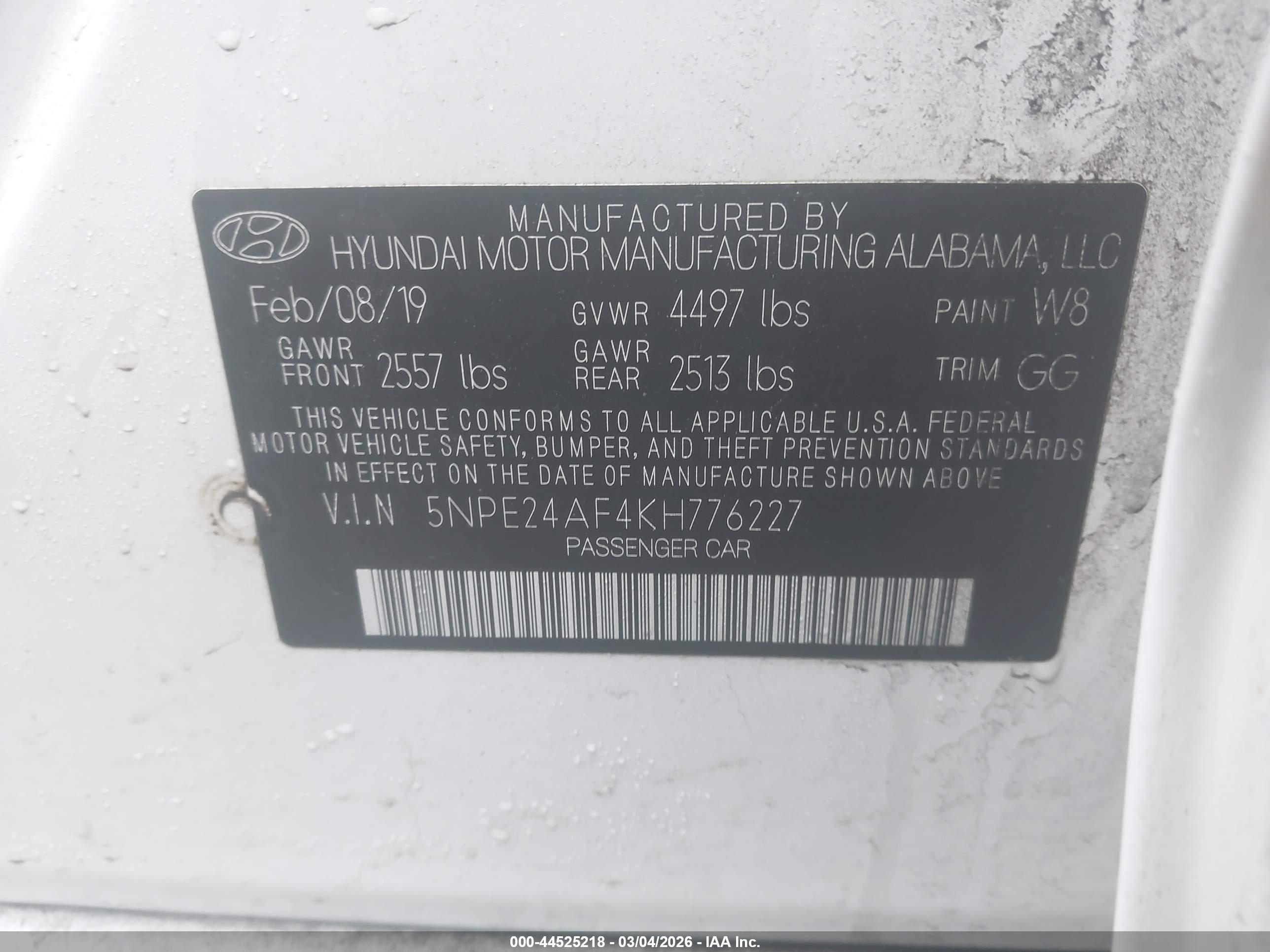 HYUNDAI SONATA image 9