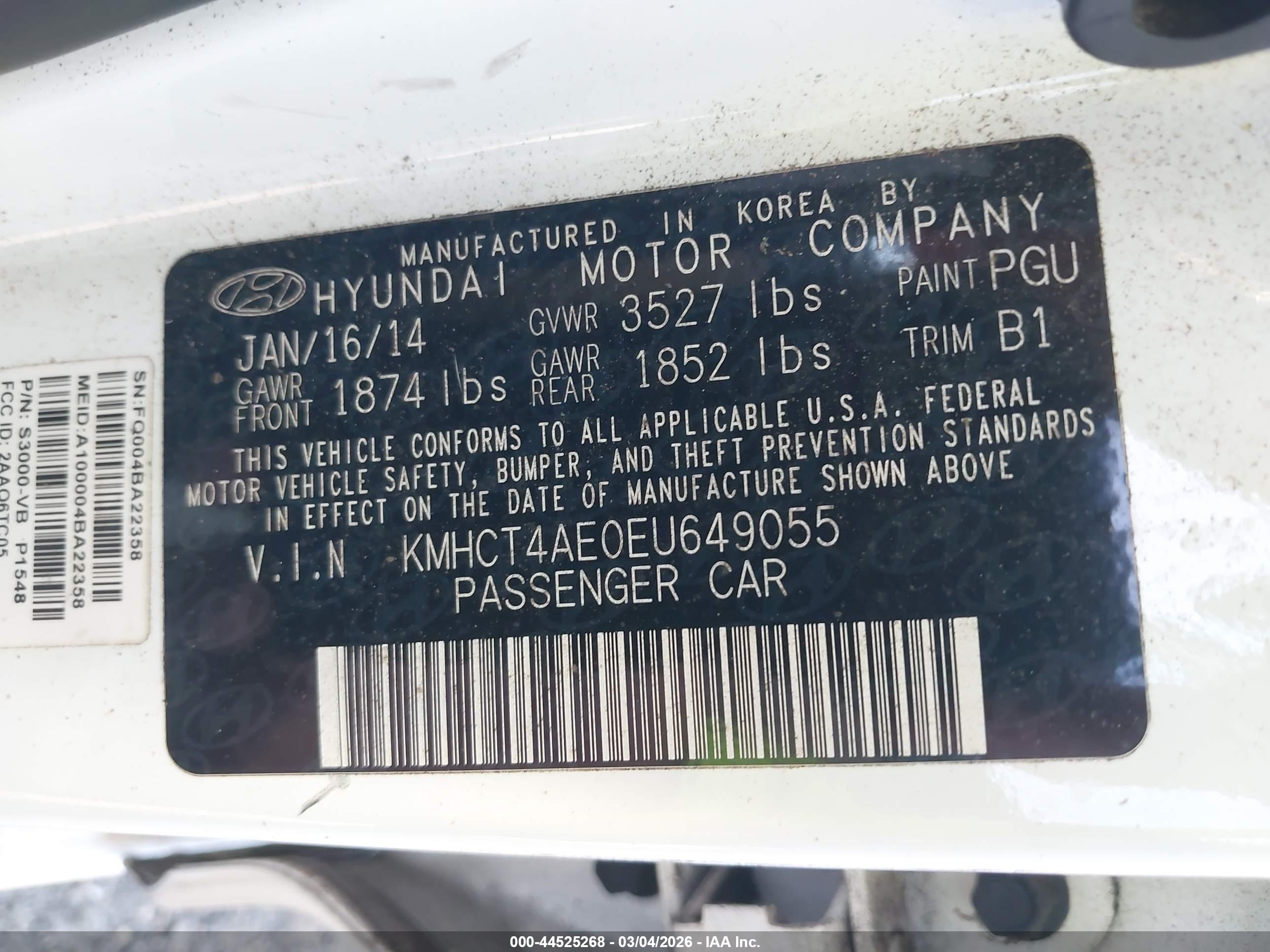 HYUNDAI ACCENT image 9