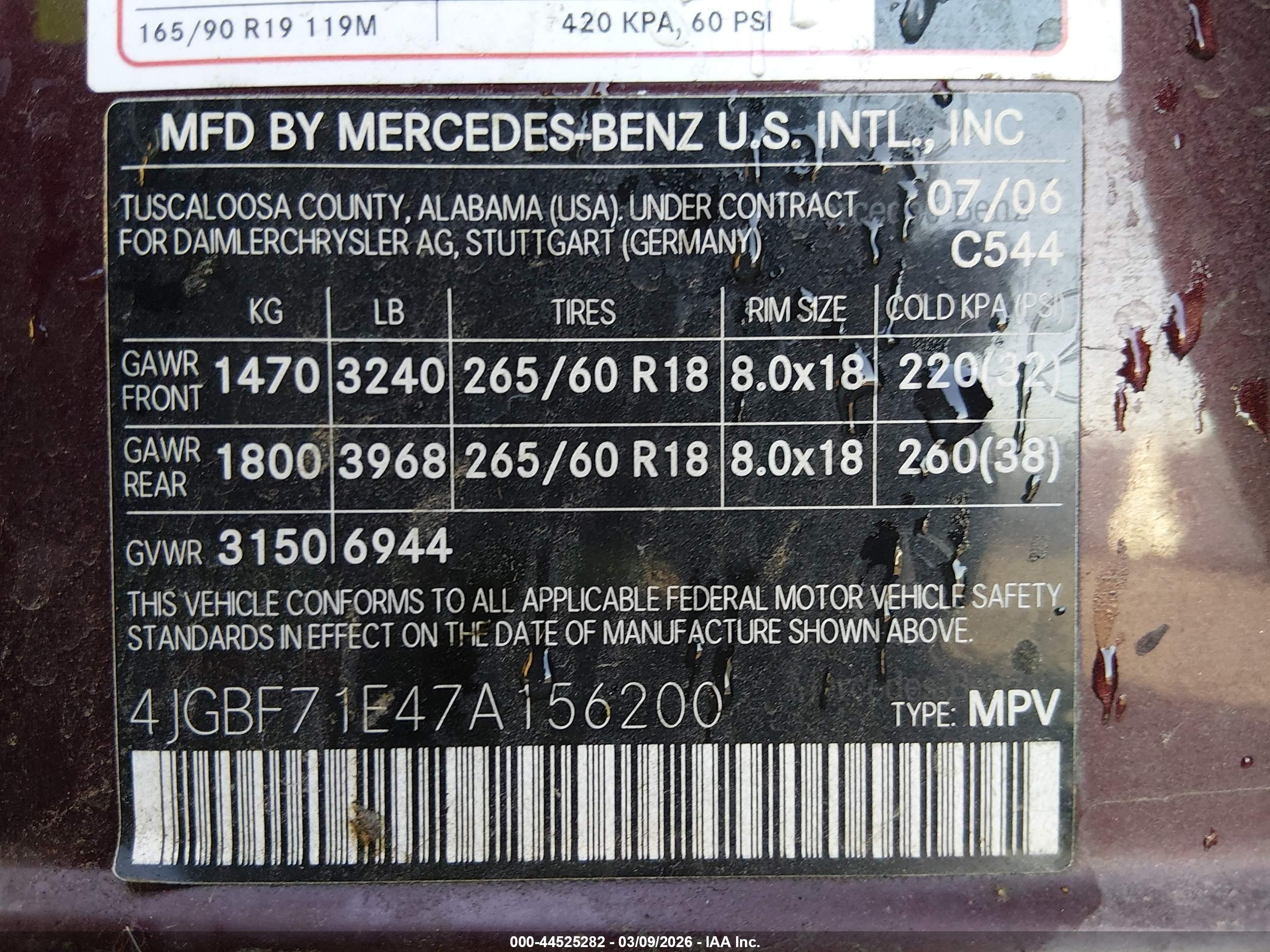 MERCEDES-BENZ GL image 9