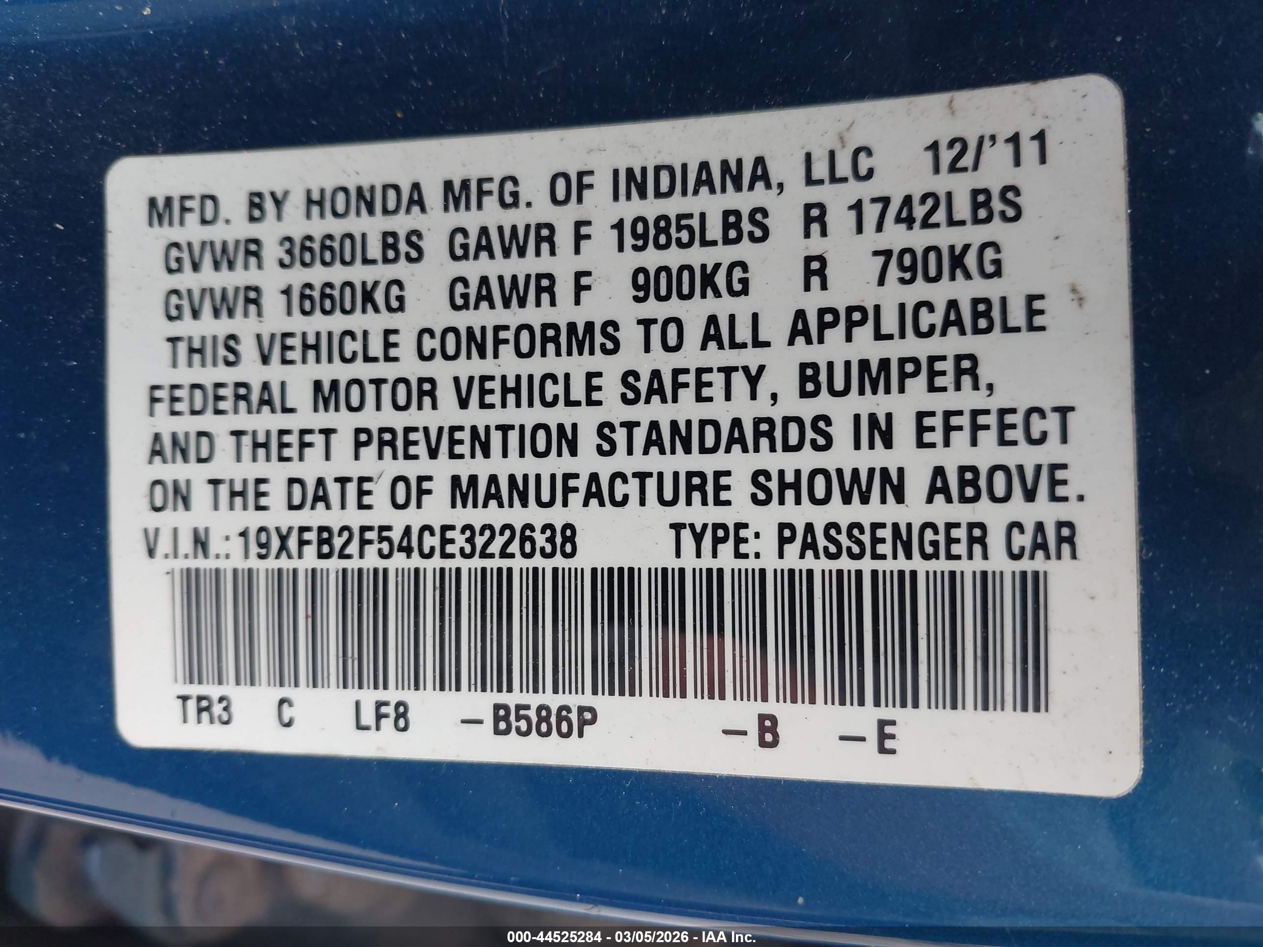HONDA CIVIC image 9