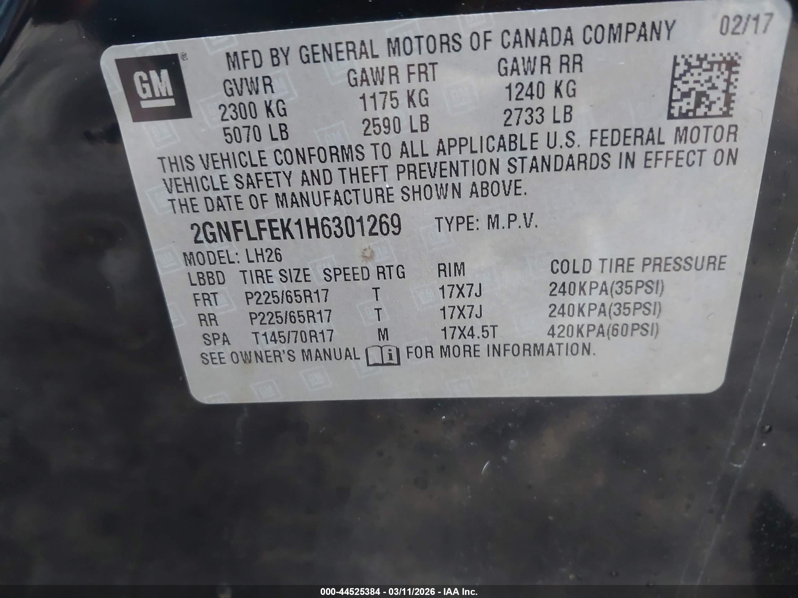 CHEVROLET EQUINOX image 9