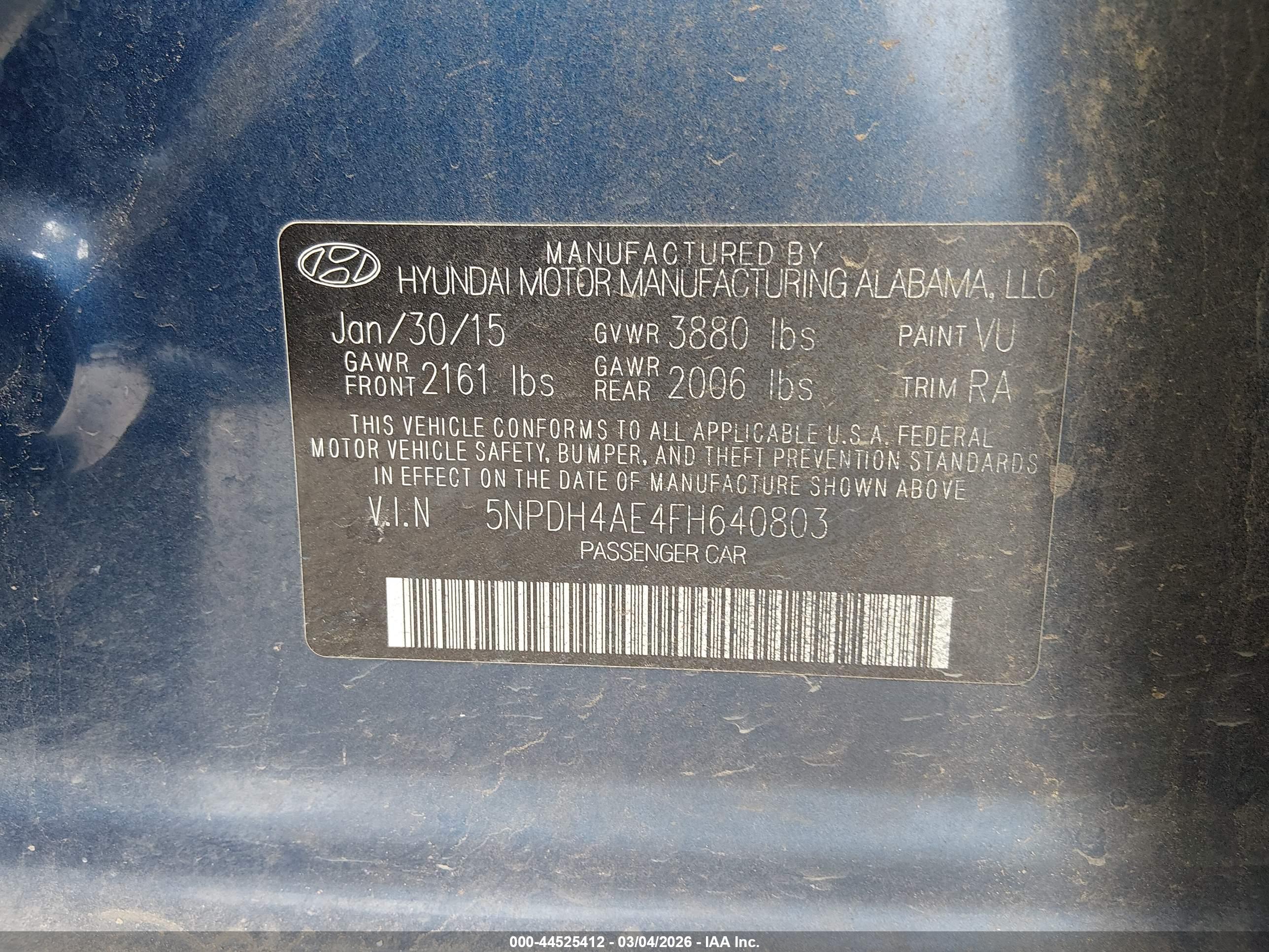 HYUNDAI ELANTRA image 9