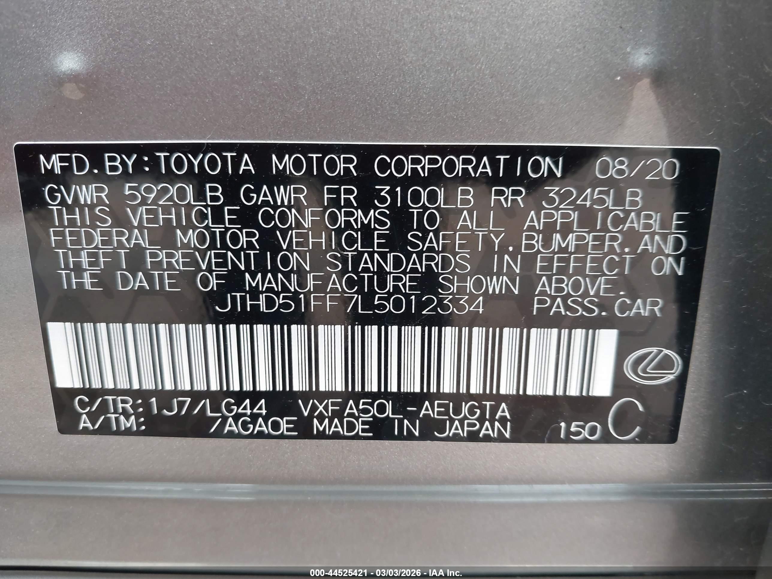 LEXUS LS image 9