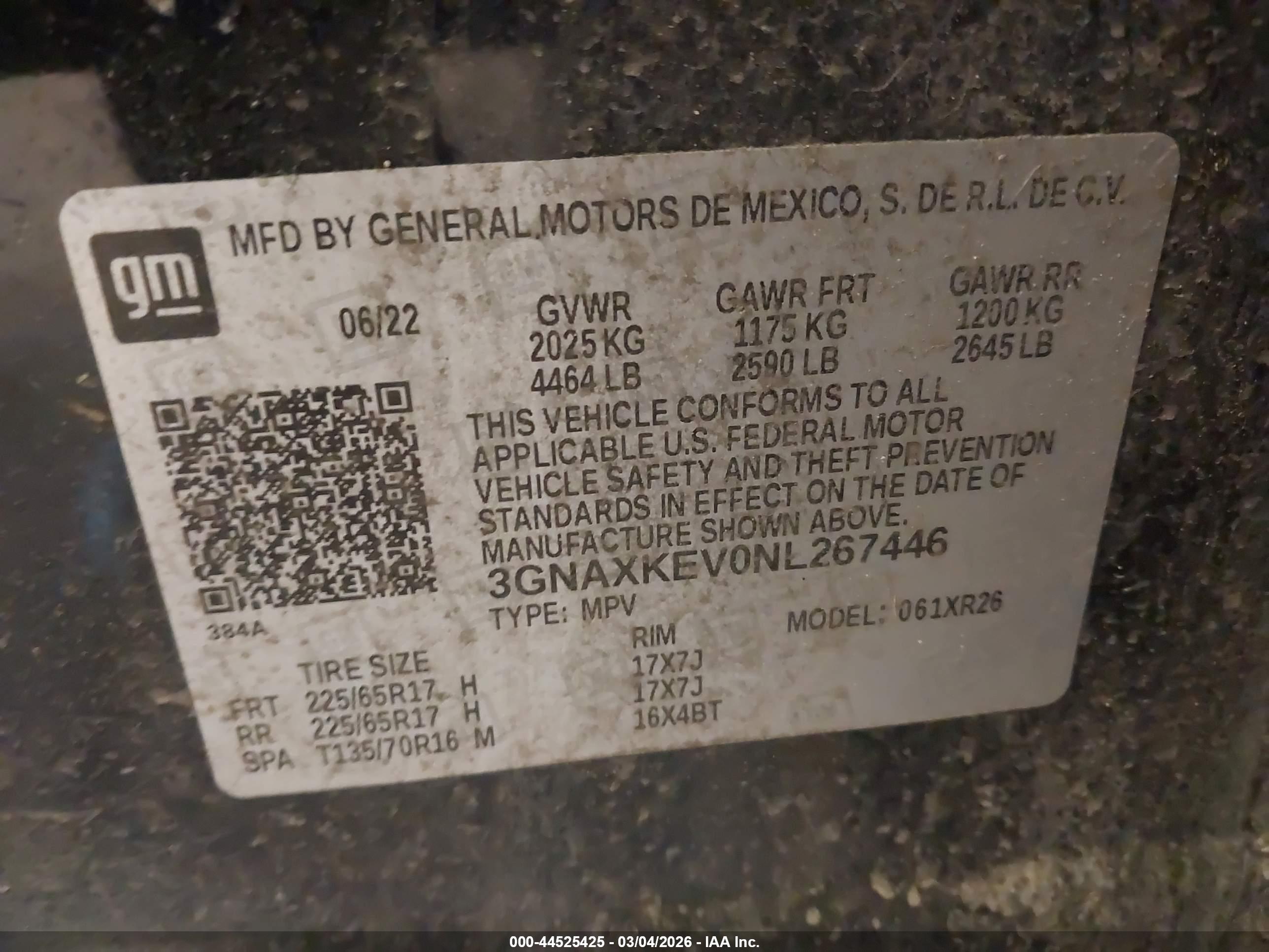 CHEVROLET EQUINOX image 9