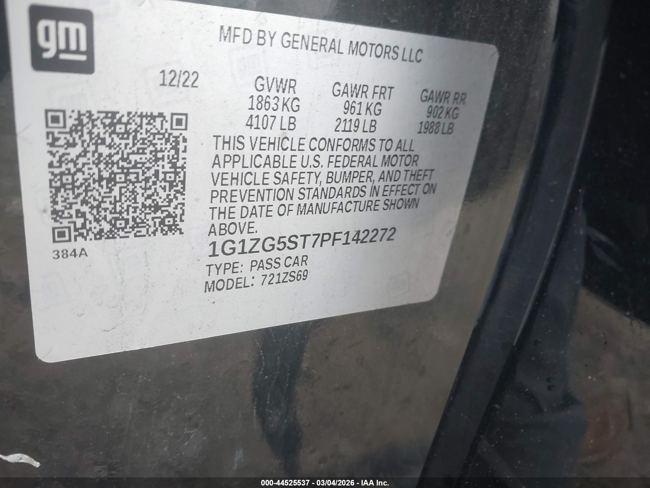 CHEVROLET MALIBU image 9