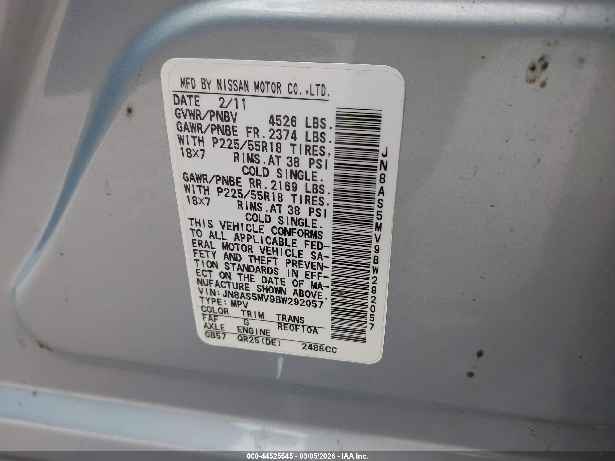 NISSAN ROGUE image 9