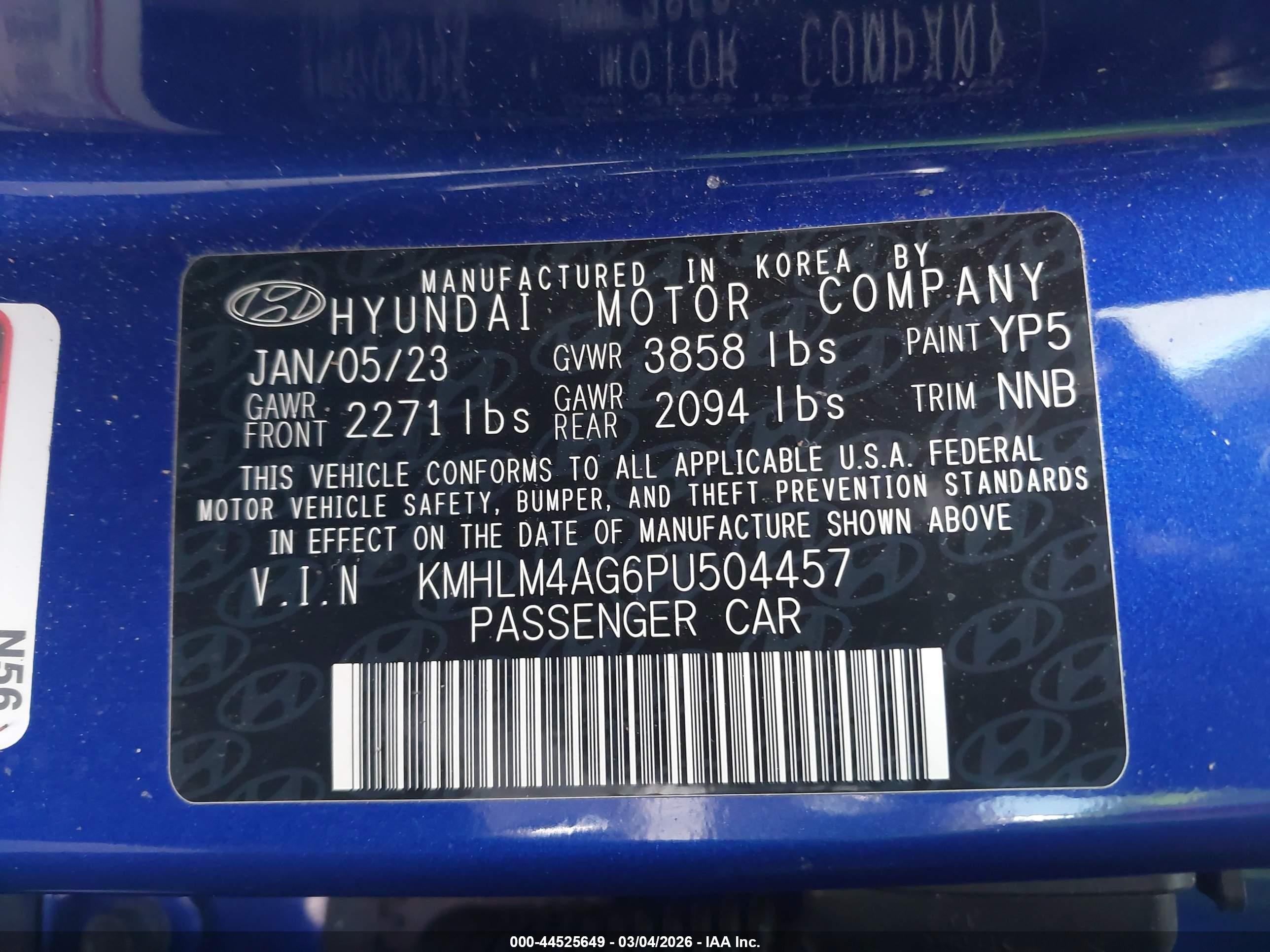 HYUNDAI ELANTRA image 9