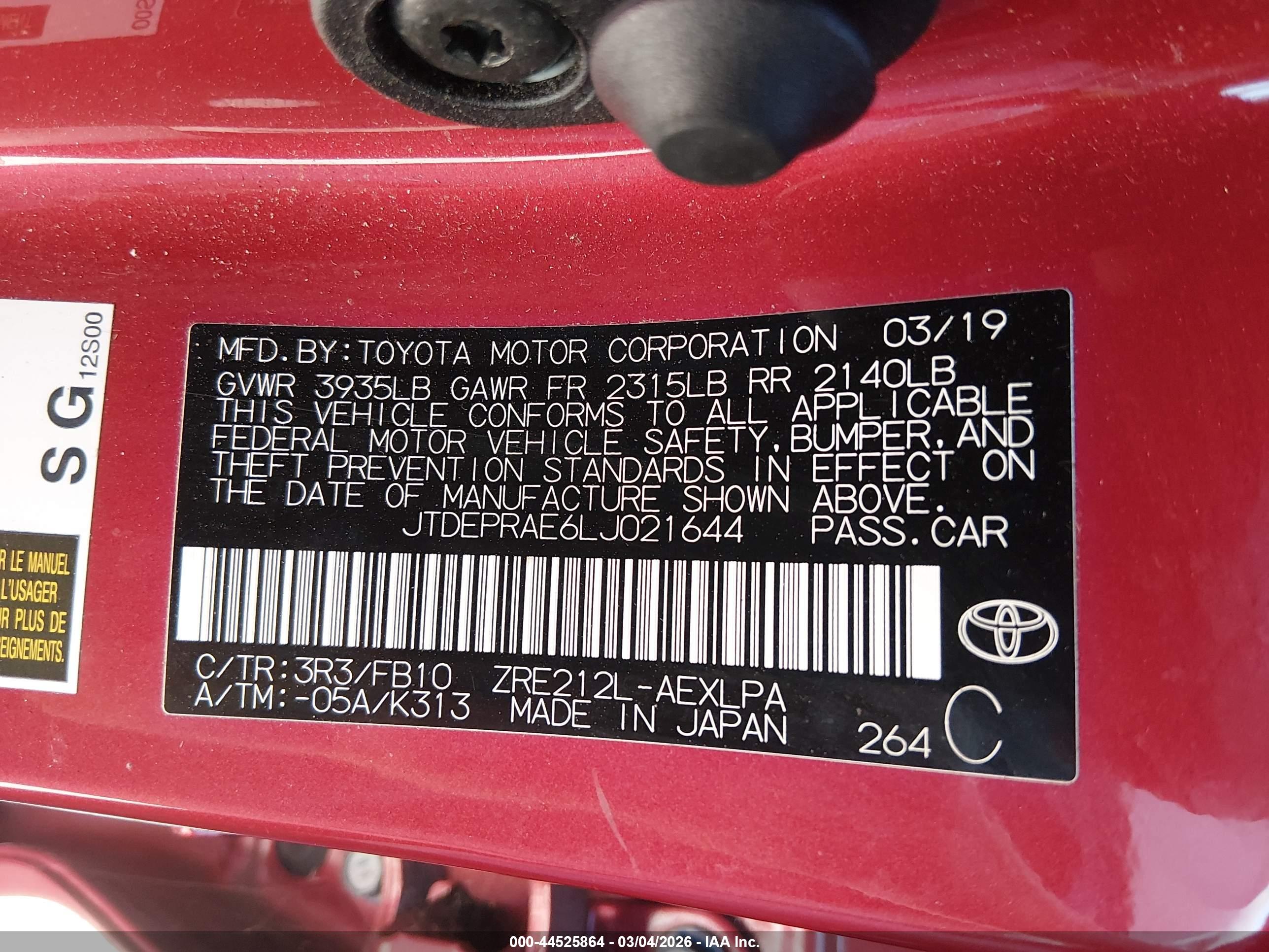 TOYOTA COROLLA image 9