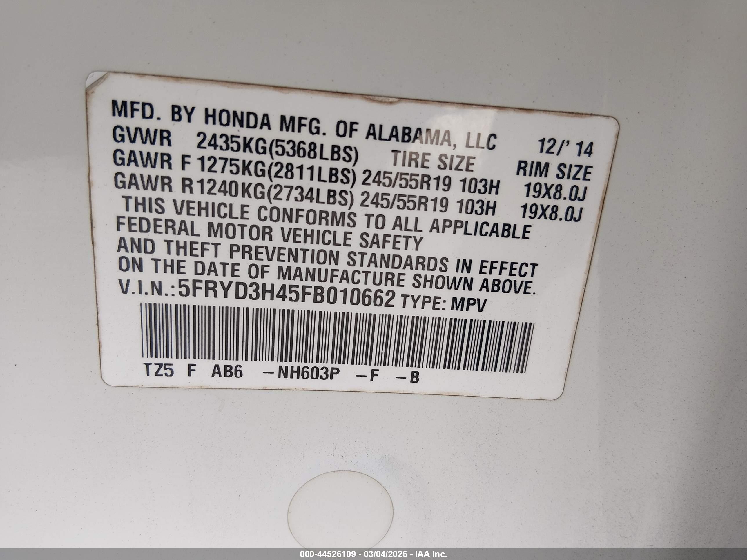 ACURA MDX image 9