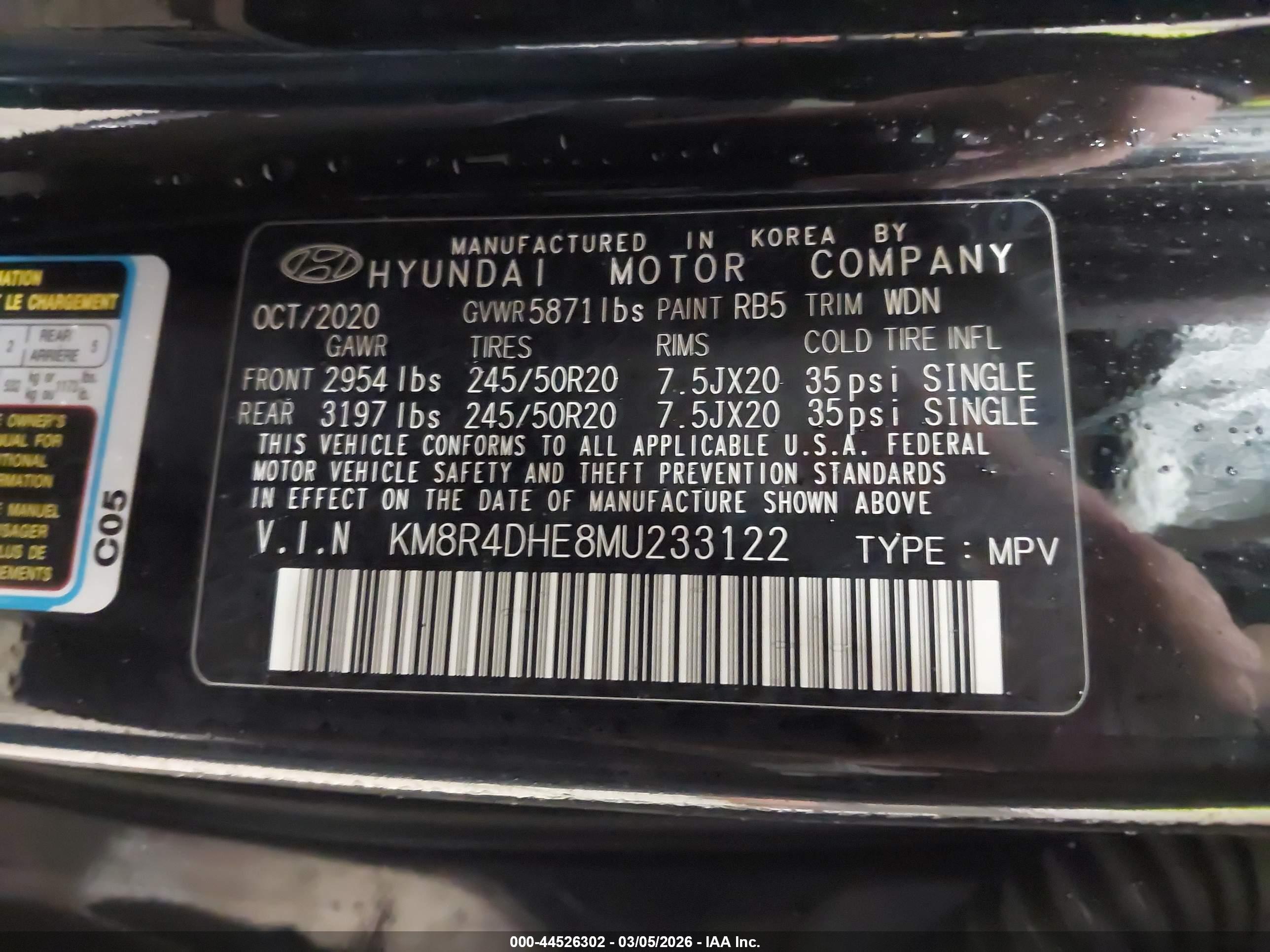 HYUNDAI PALISADE image 9
