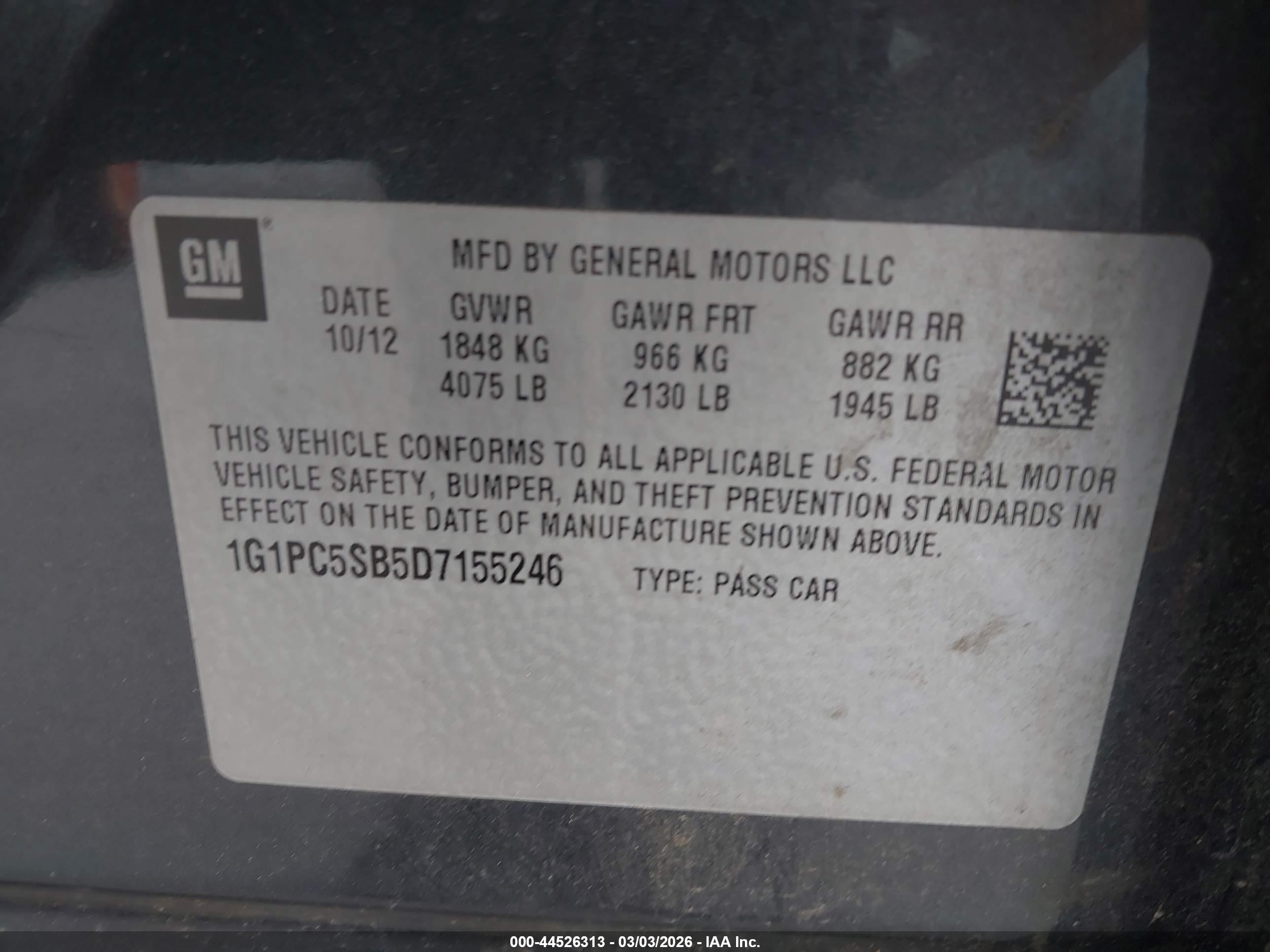 CHEVROLET CRUZE image 9