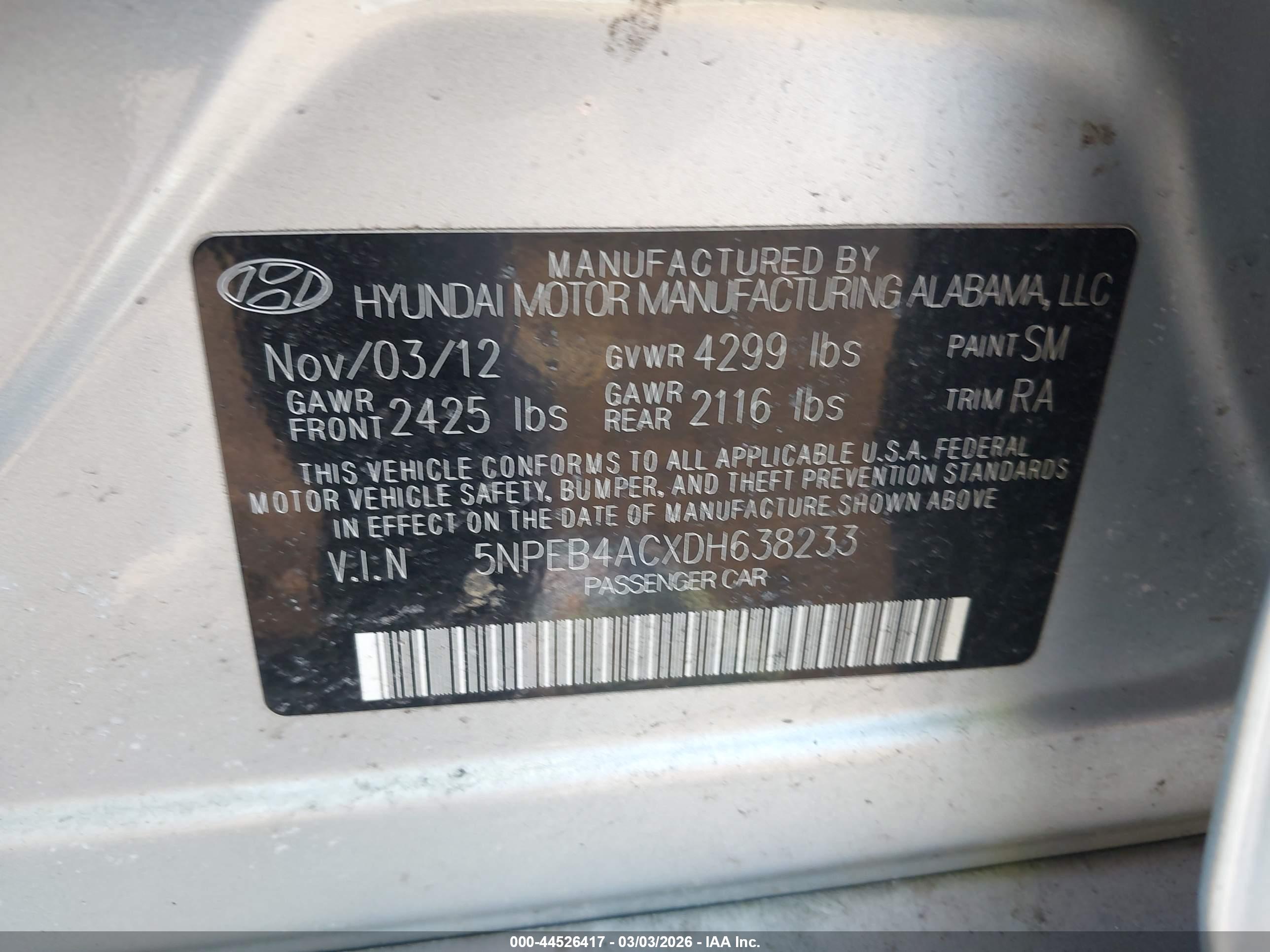 HYUNDAI SONATA image 9