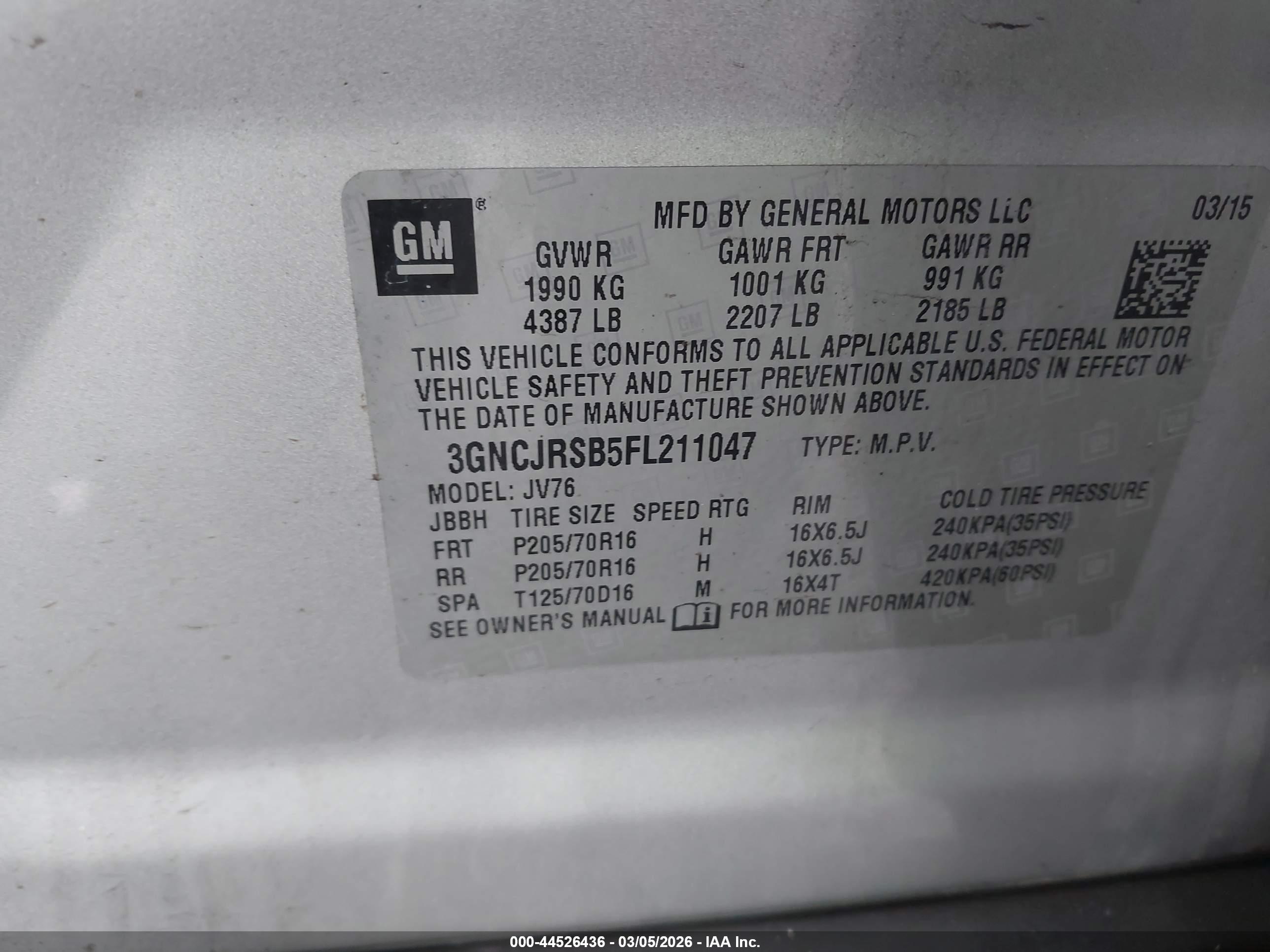 CHEVROLET TRAX image 9