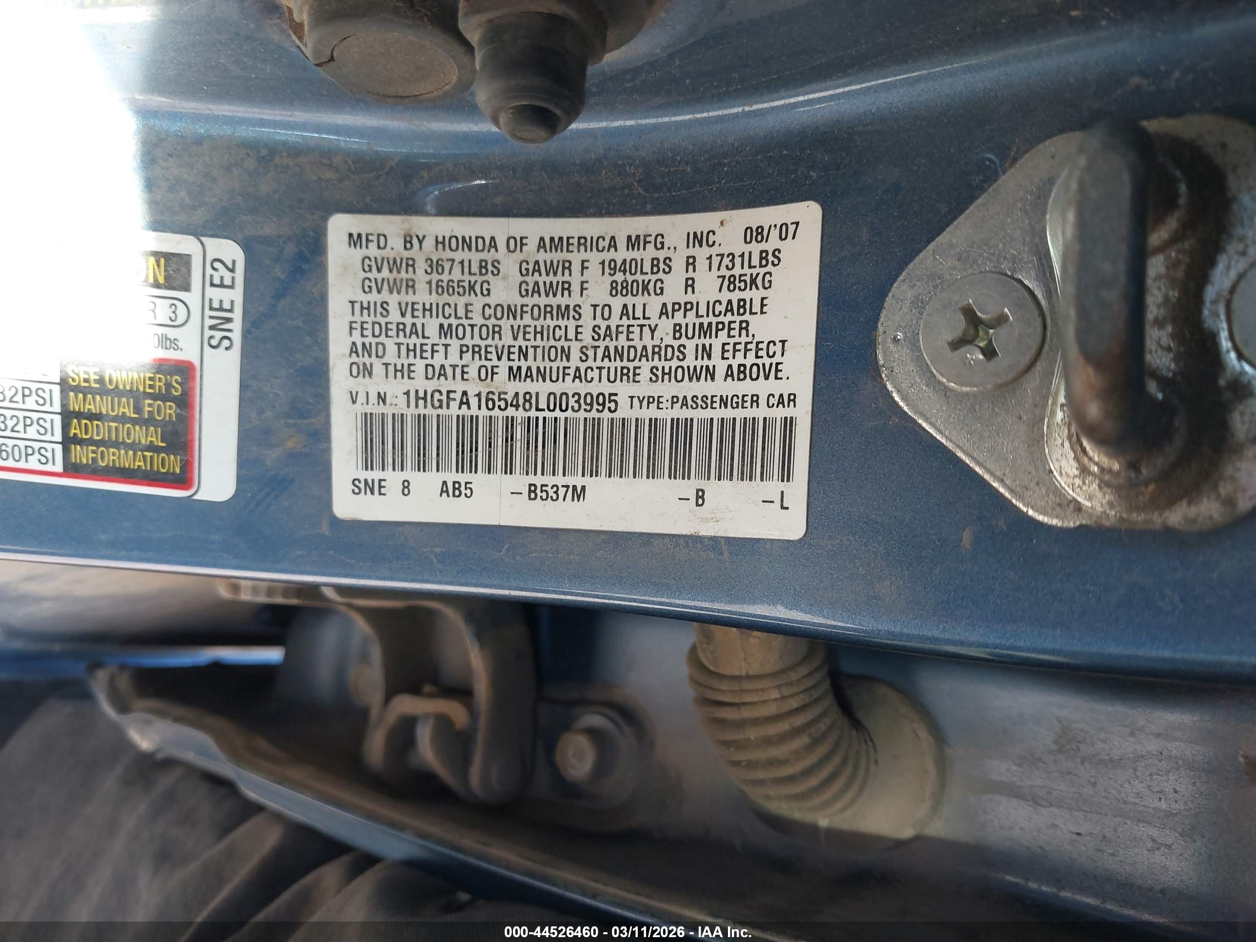 HONDA CIVIC image 9