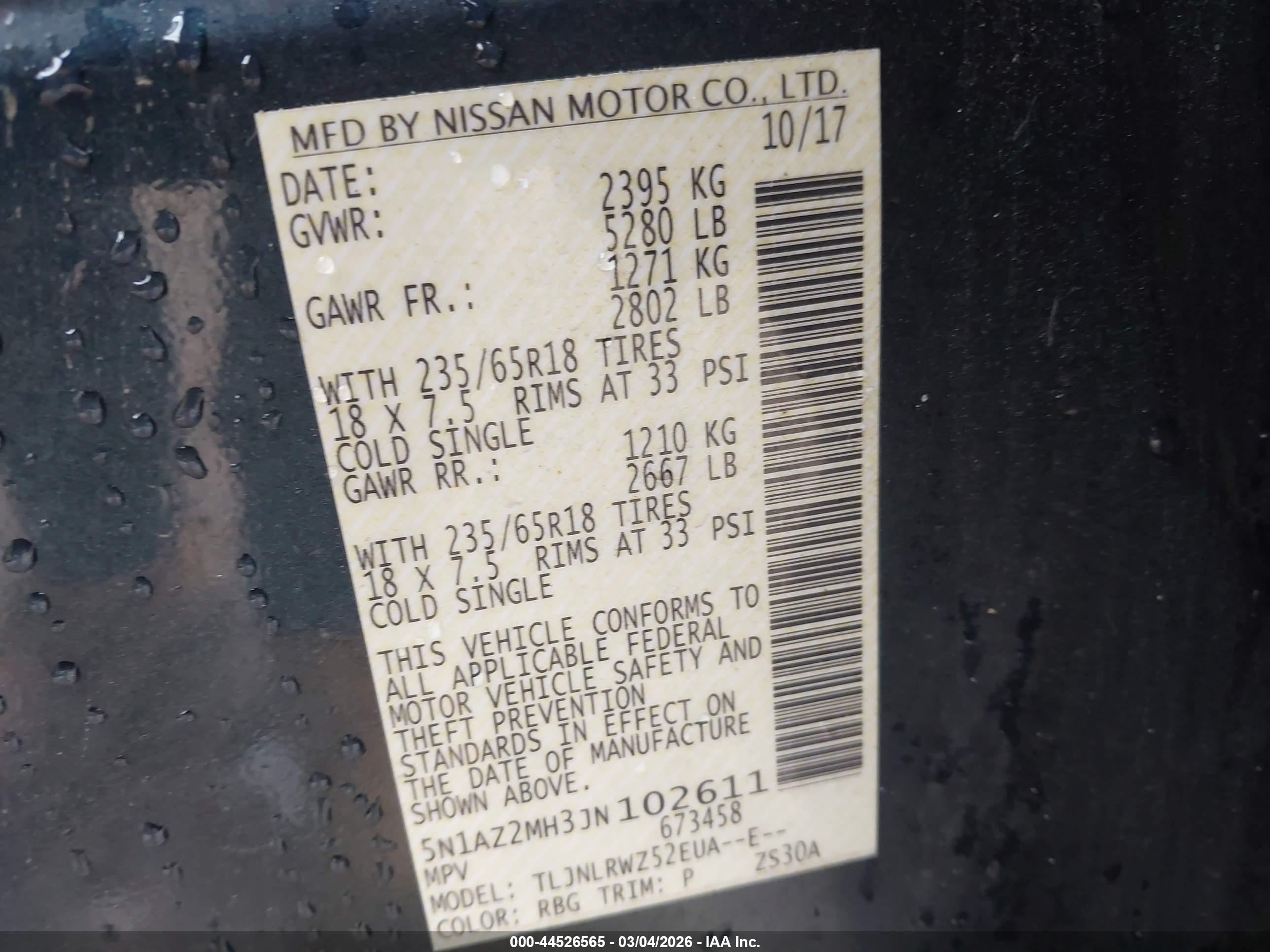 NISSAN MURANO image 9
