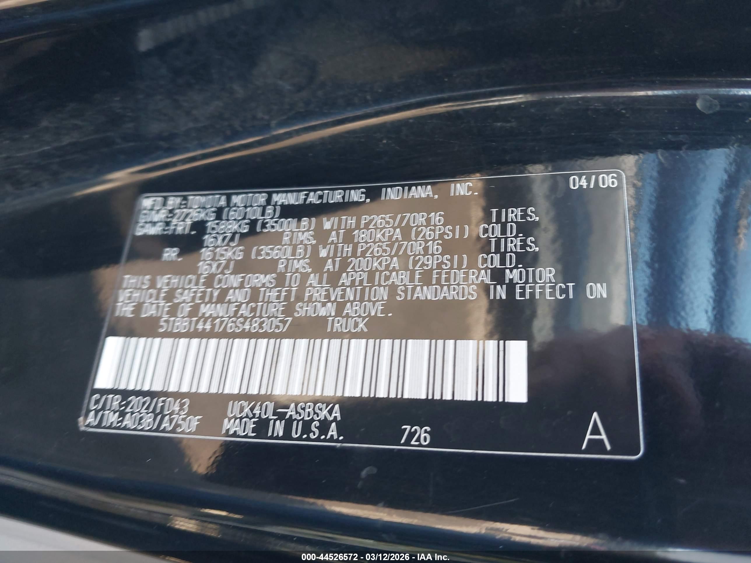 TOYOTA TUNDRA image 9